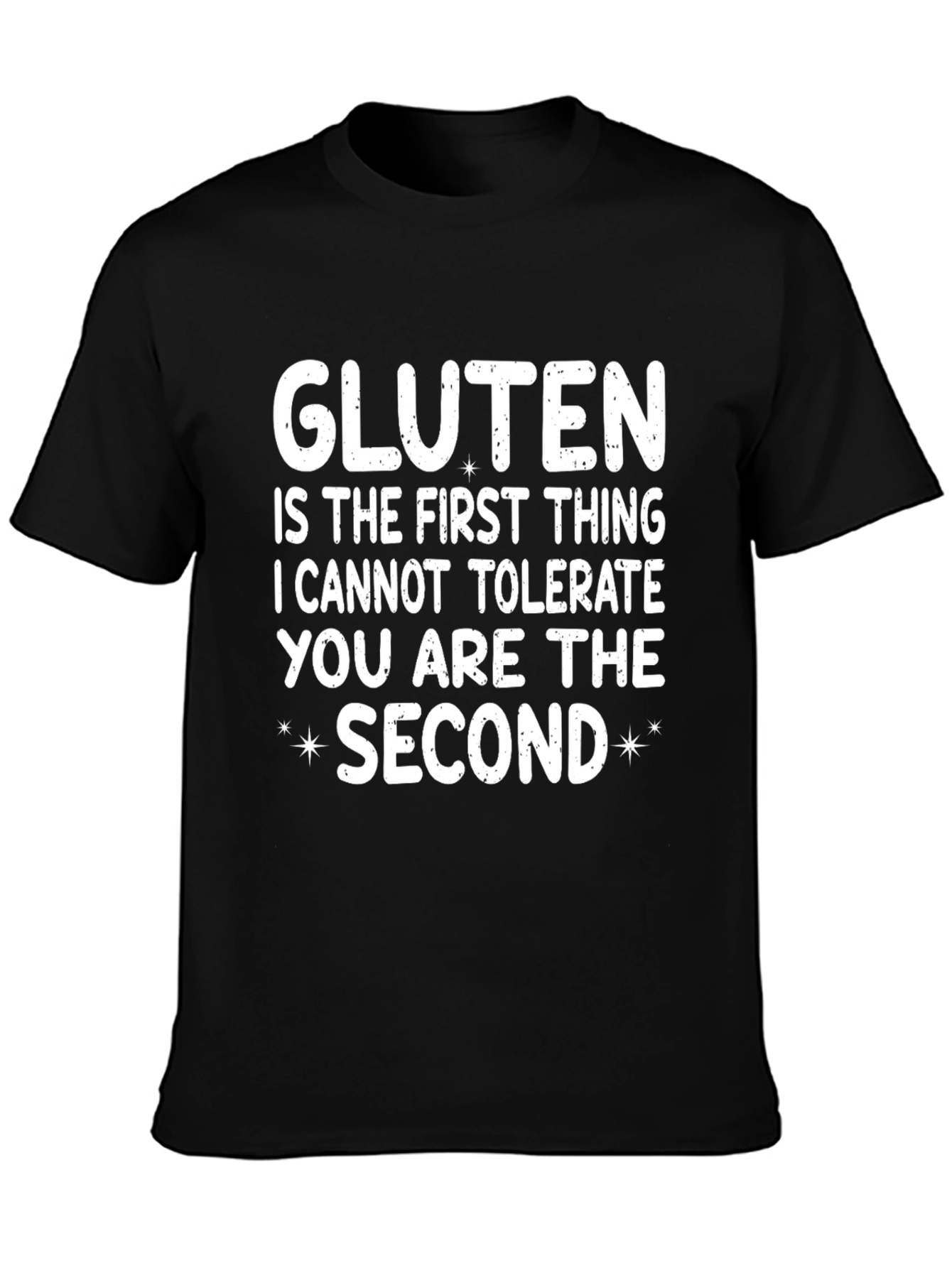 Gluten Intolerance Humorous Graphic Tee