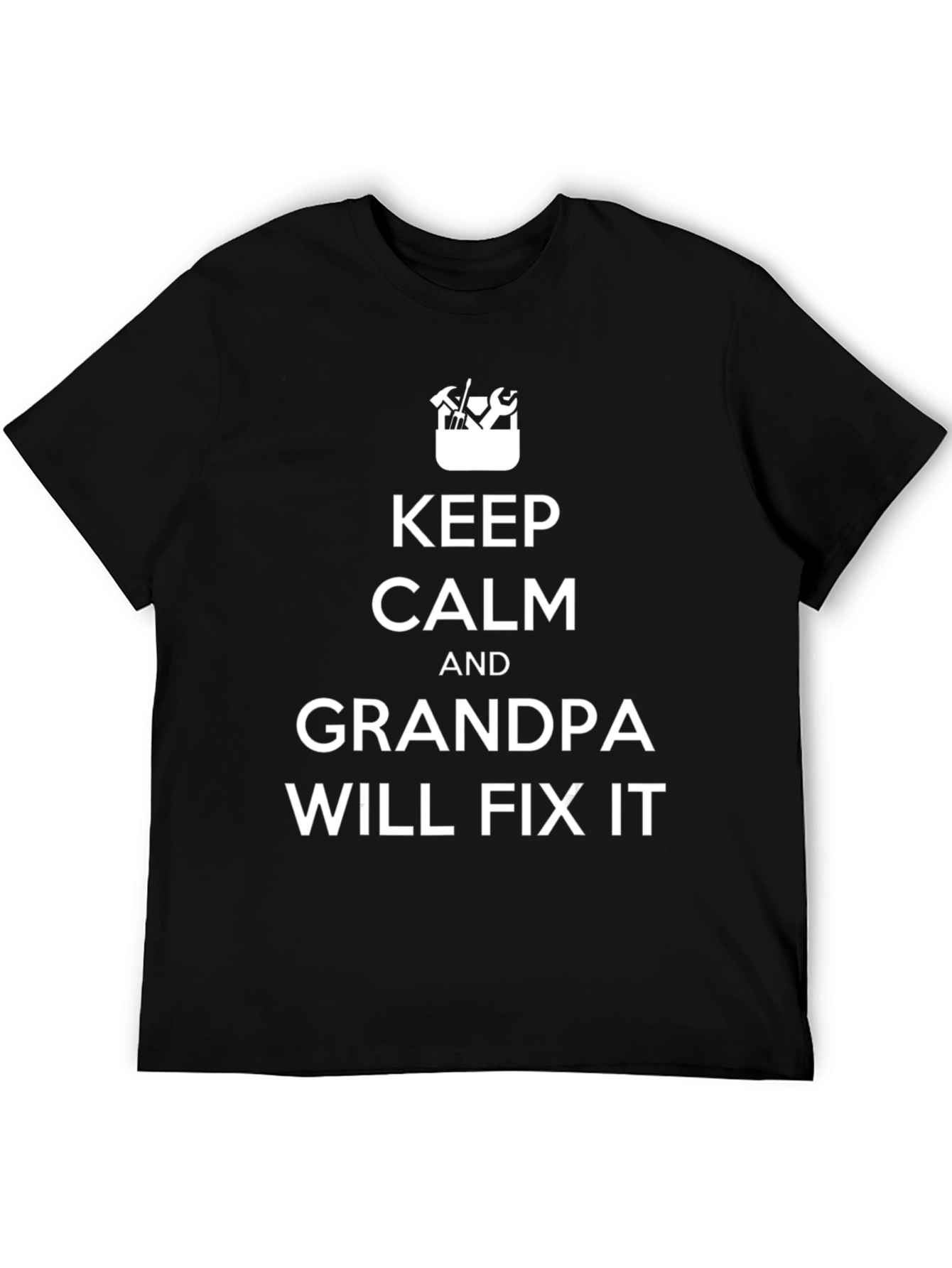Keep Calm Grandpa Will Fix It T-Shirt
