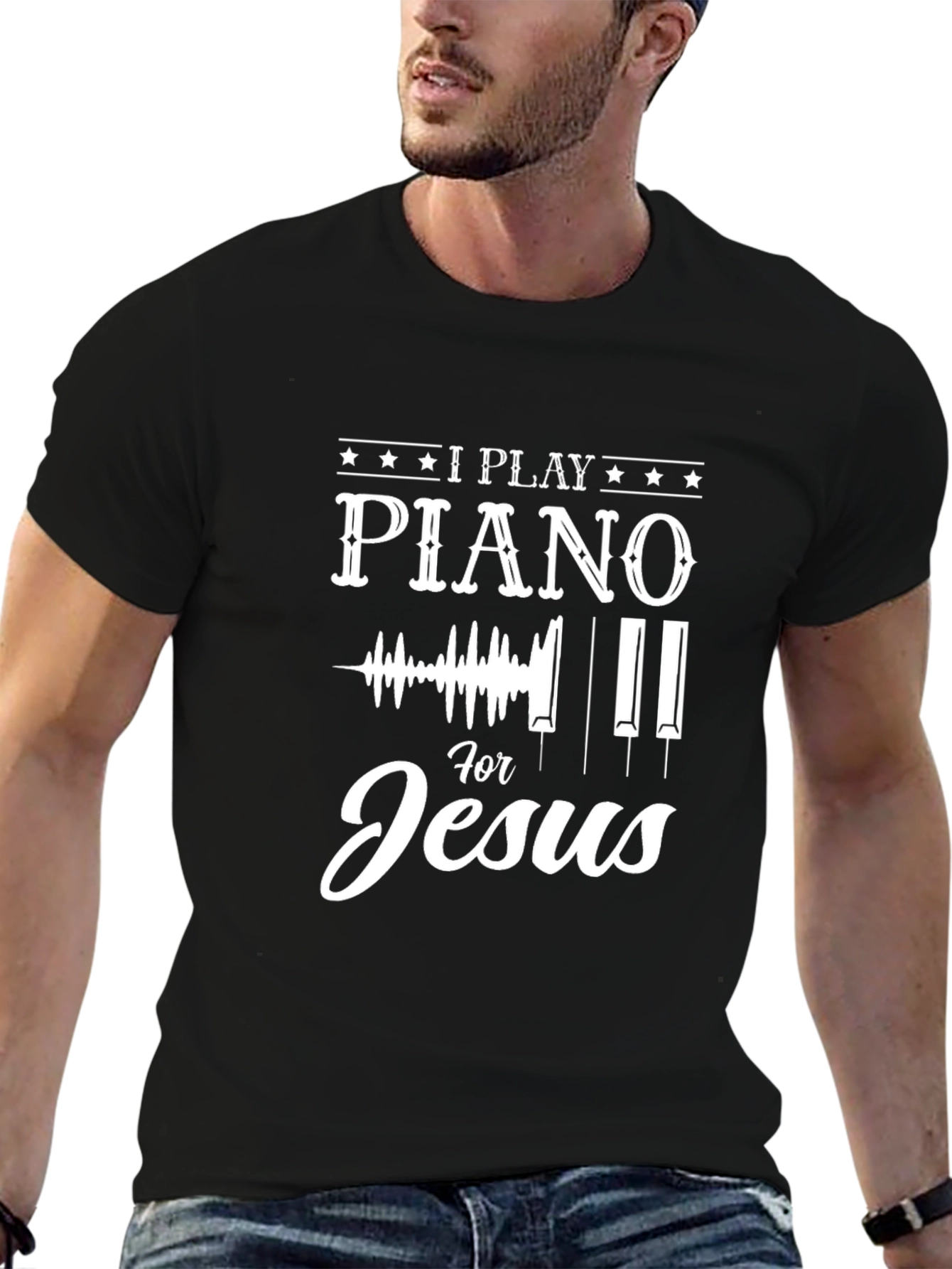 I Play Piano for Jesus T-Shirt