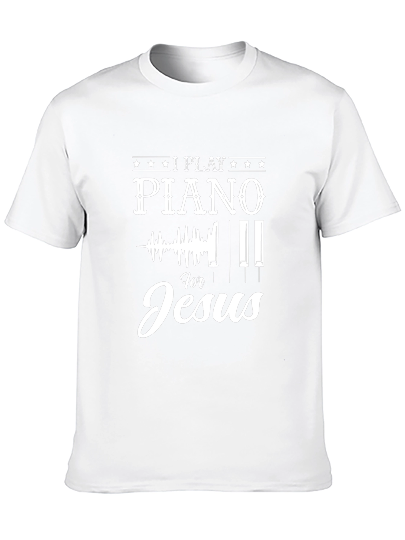 I Play Piano for Jesus T-Shirt