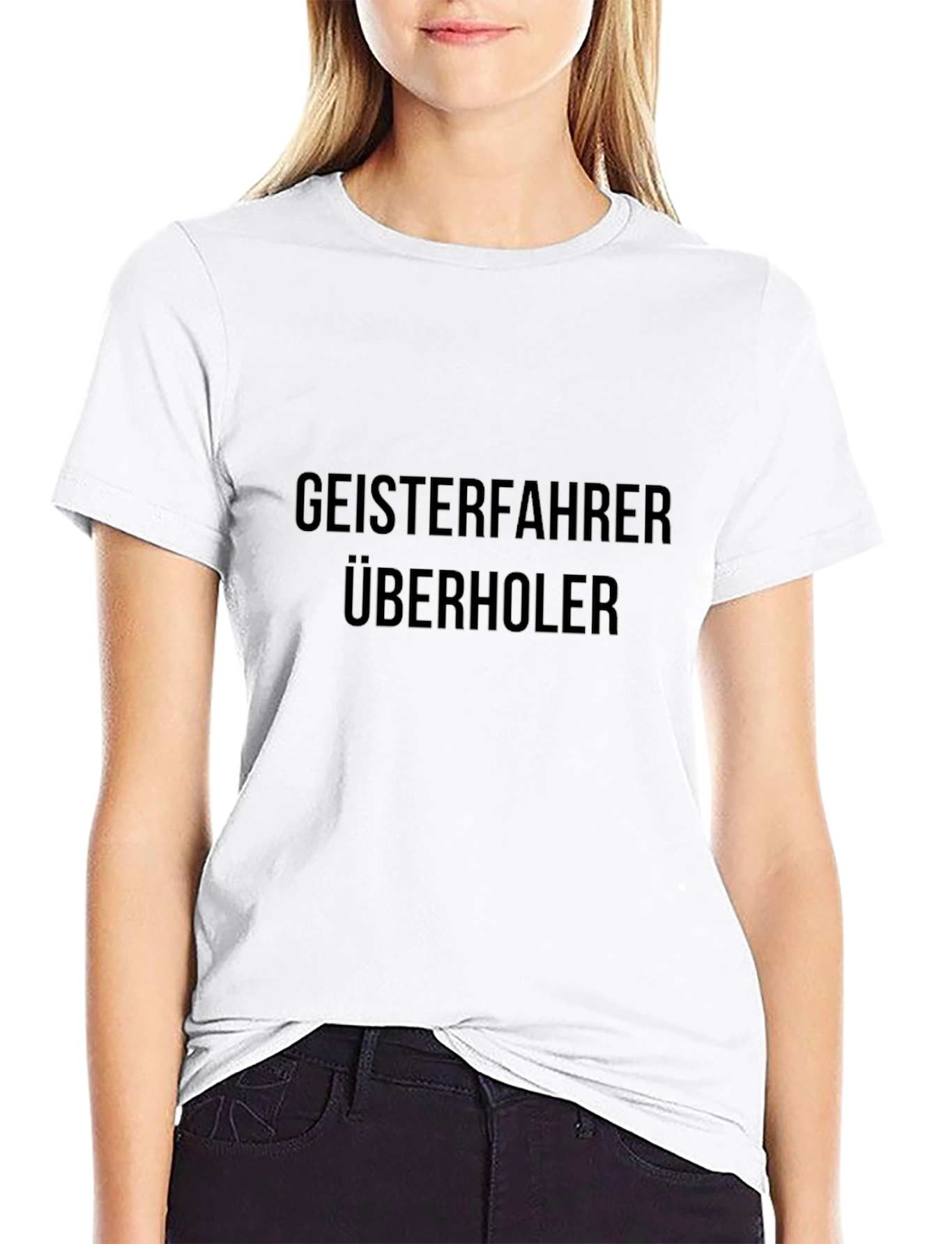 Geisterfahrer Überholer Black T-Shirt