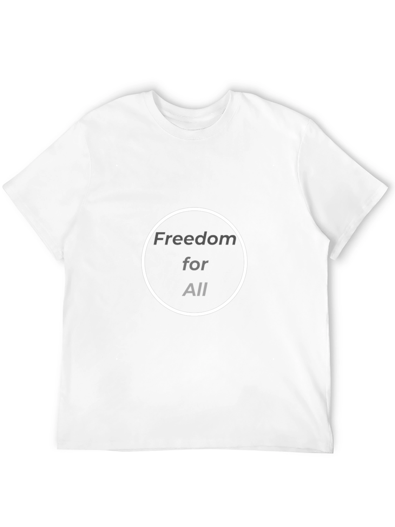 Freedom For All Black T-Shirt