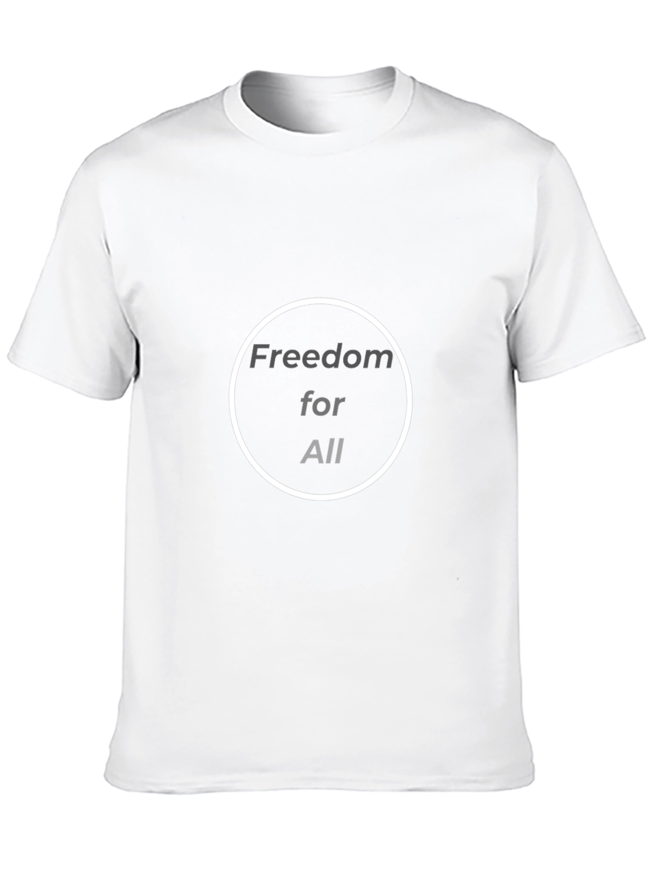 Freedom For All Black T-Shirt