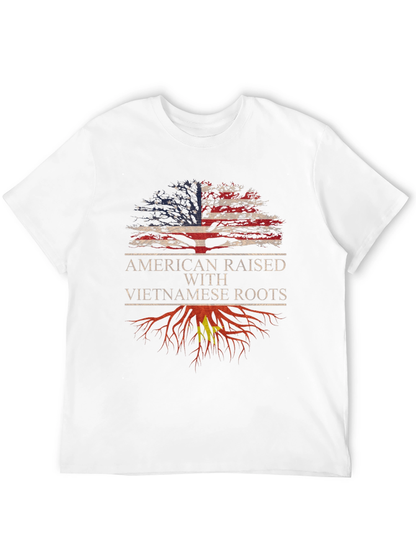 American Raised with Vietnamese Roots T-Shirt