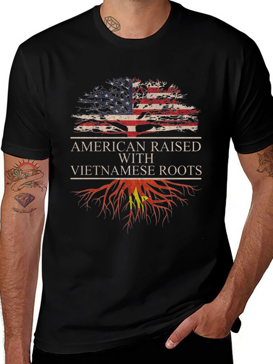 American Raised with Vietnamese Roots T-Shirt