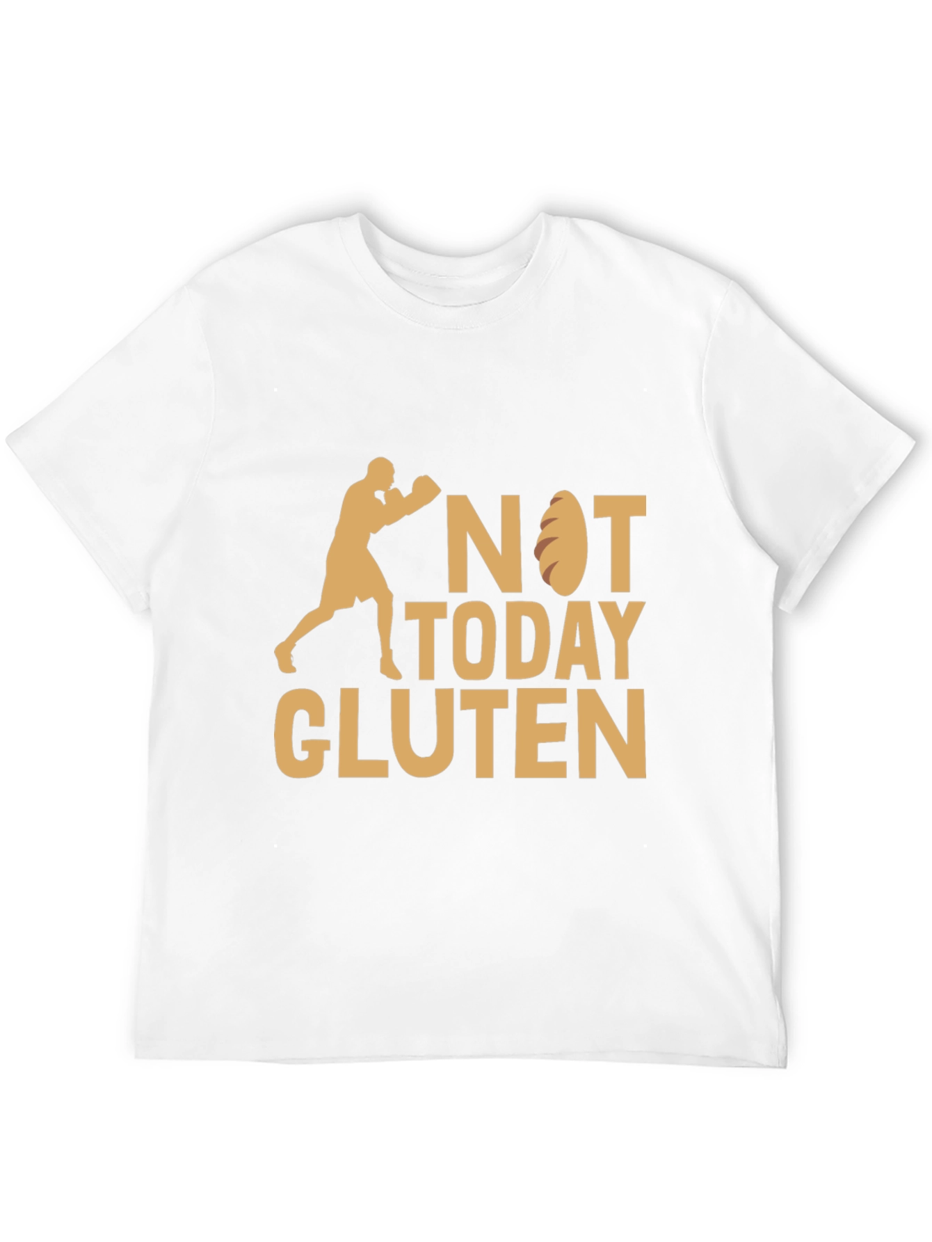 Not Today Gluten T-Shirt - Boxer Design