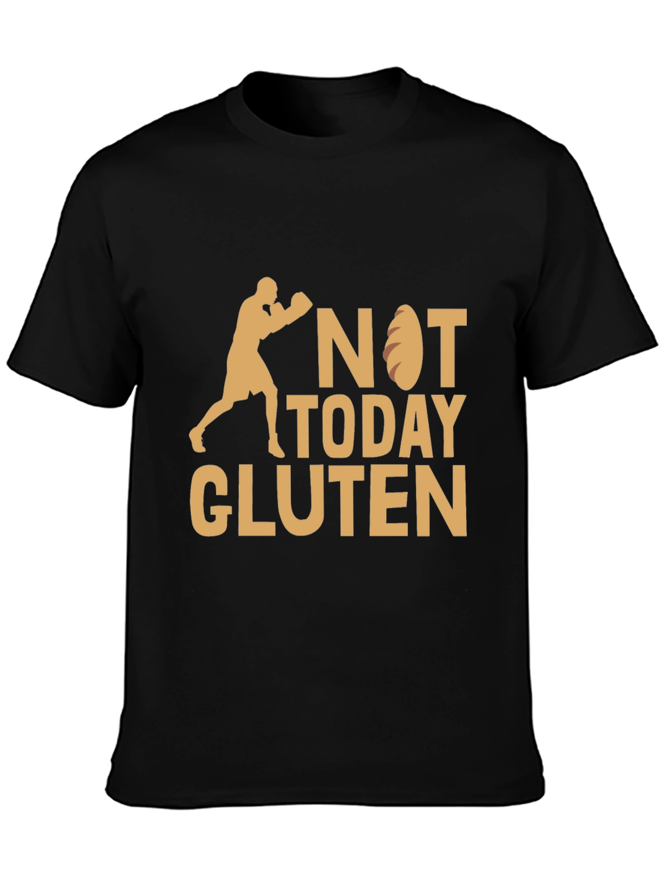 Not Today Gluten T-Shirt - Boxer Design