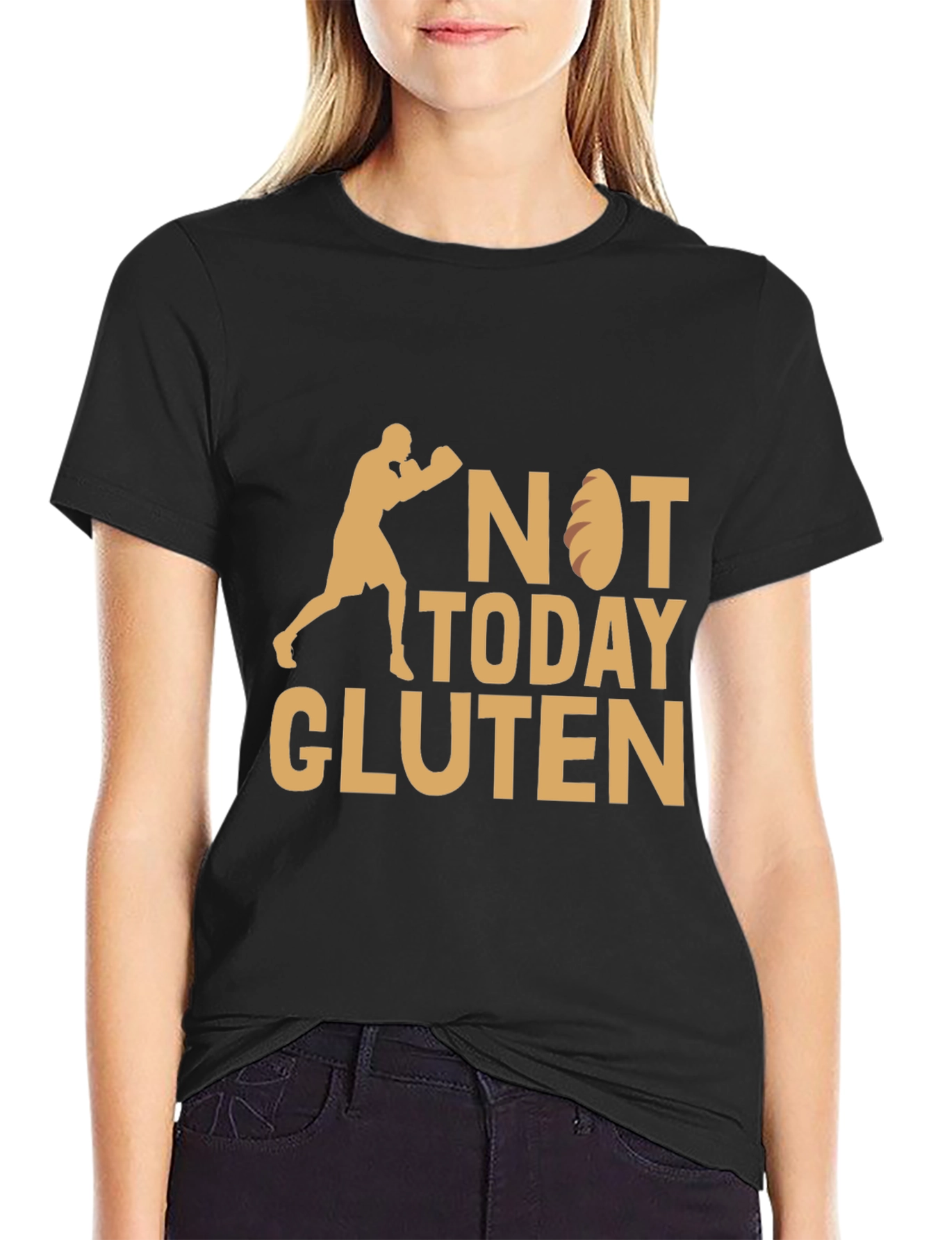 Not Today Gluten T-Shirt - Boxer Design