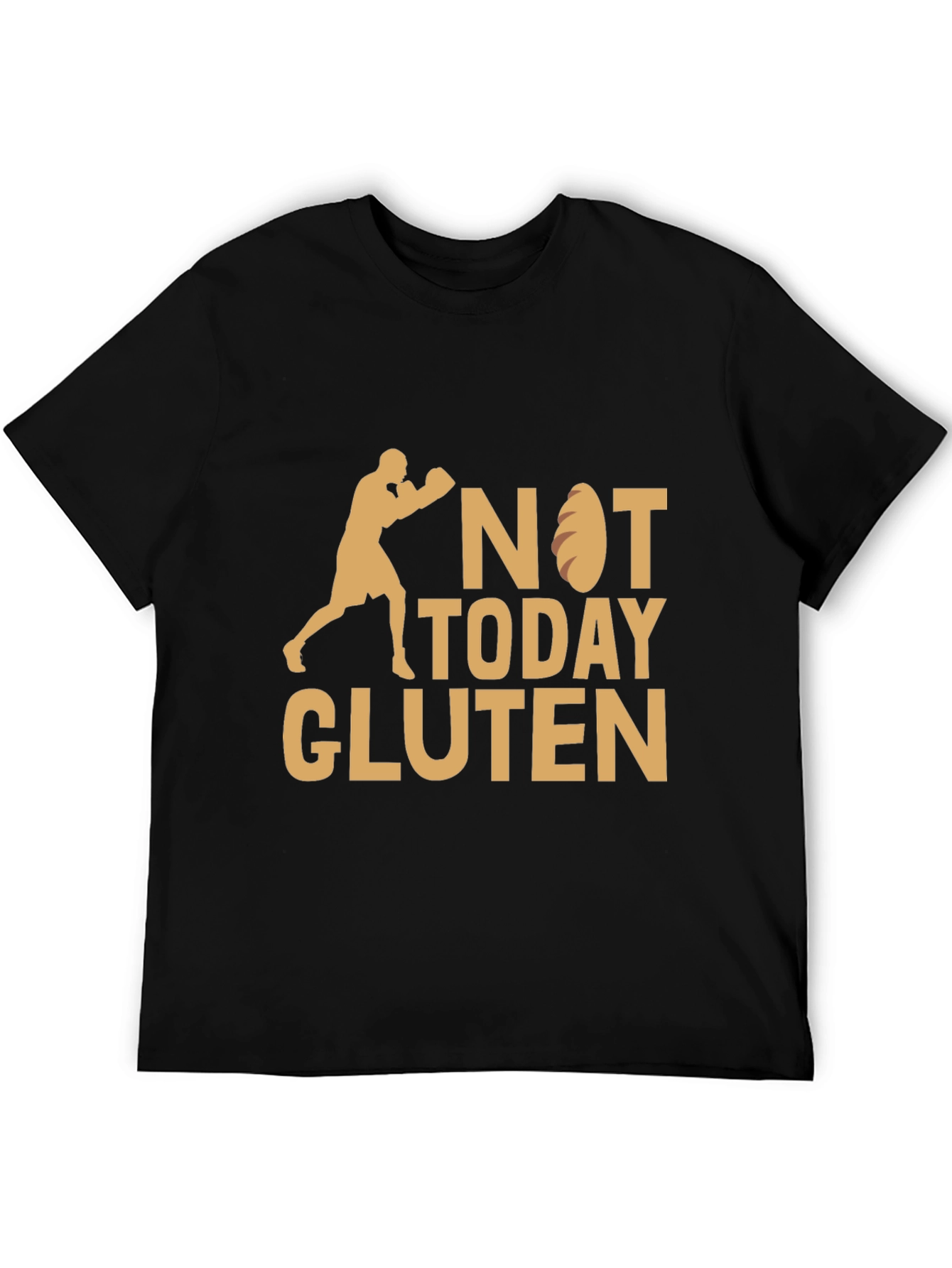 Not Today Gluten T-Shirt - Boxer Design