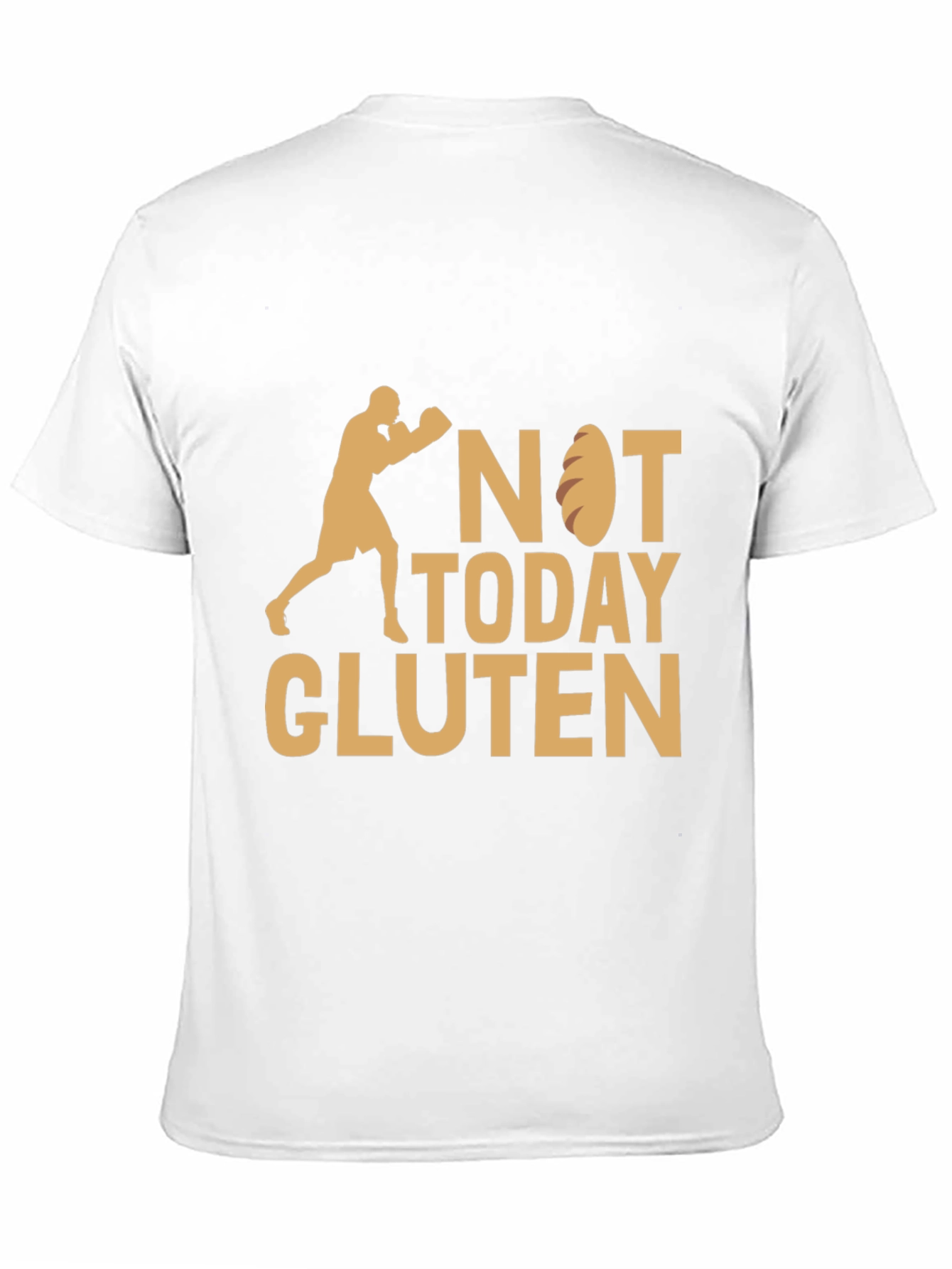 Not Today Gluten T-Shirt - Boxer Design