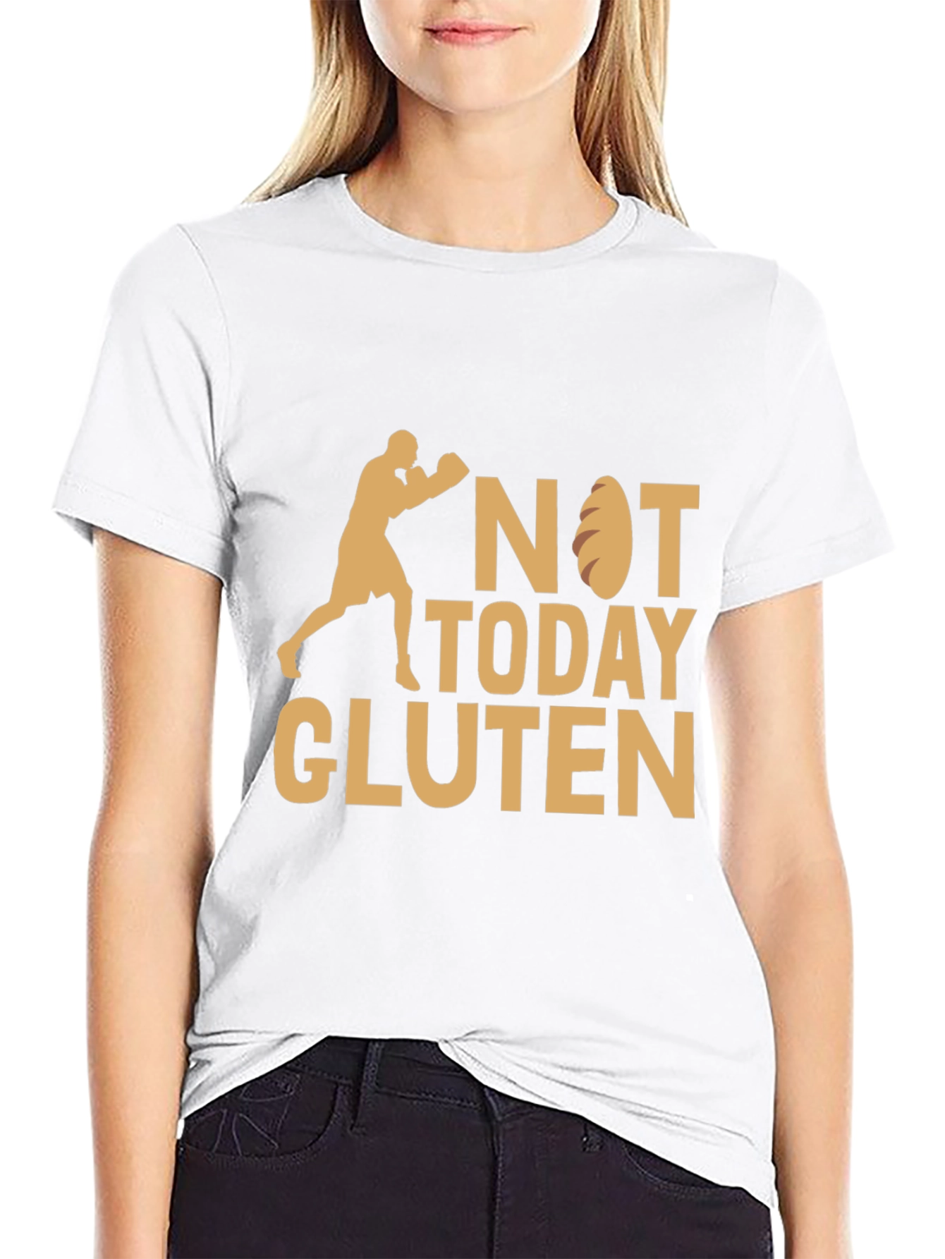 Not Today Gluten T-Shirt - Boxer Design