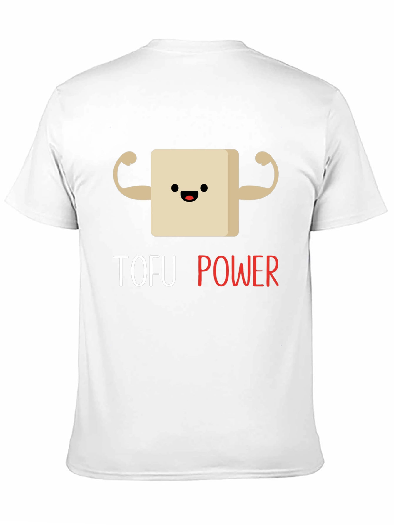 Tofu Power Black Graphic T-Shirt