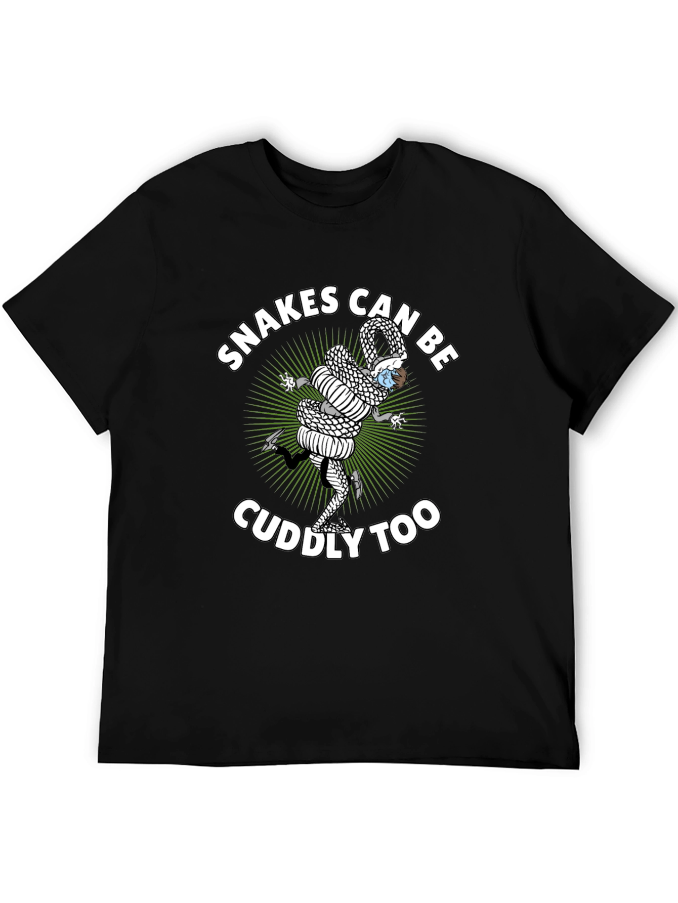 Snakes Can Be Cuddly Too Graphic Tee