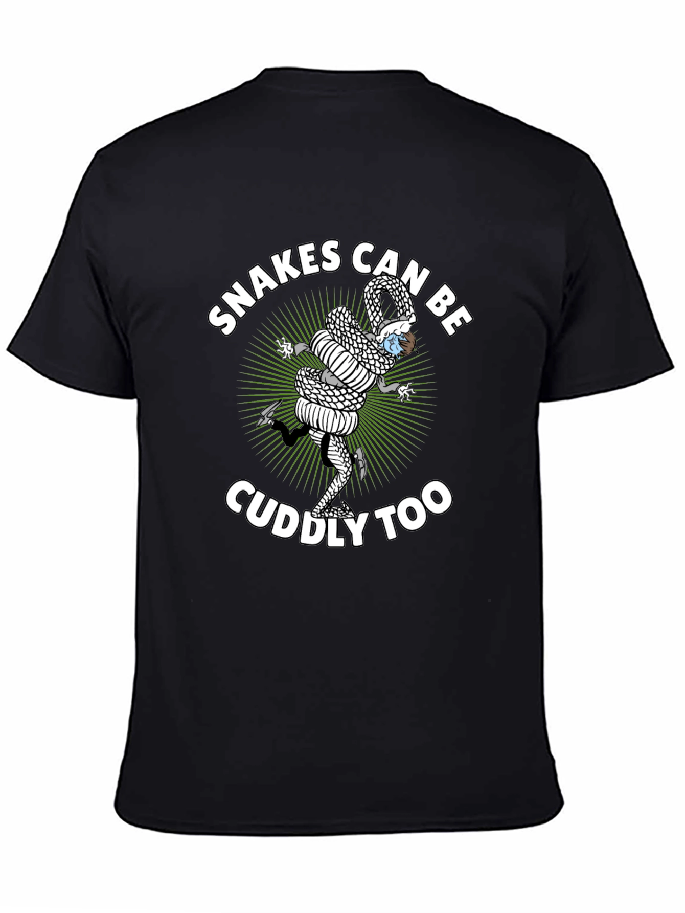Snakes Can Be Cuddly Too Graphic Tee