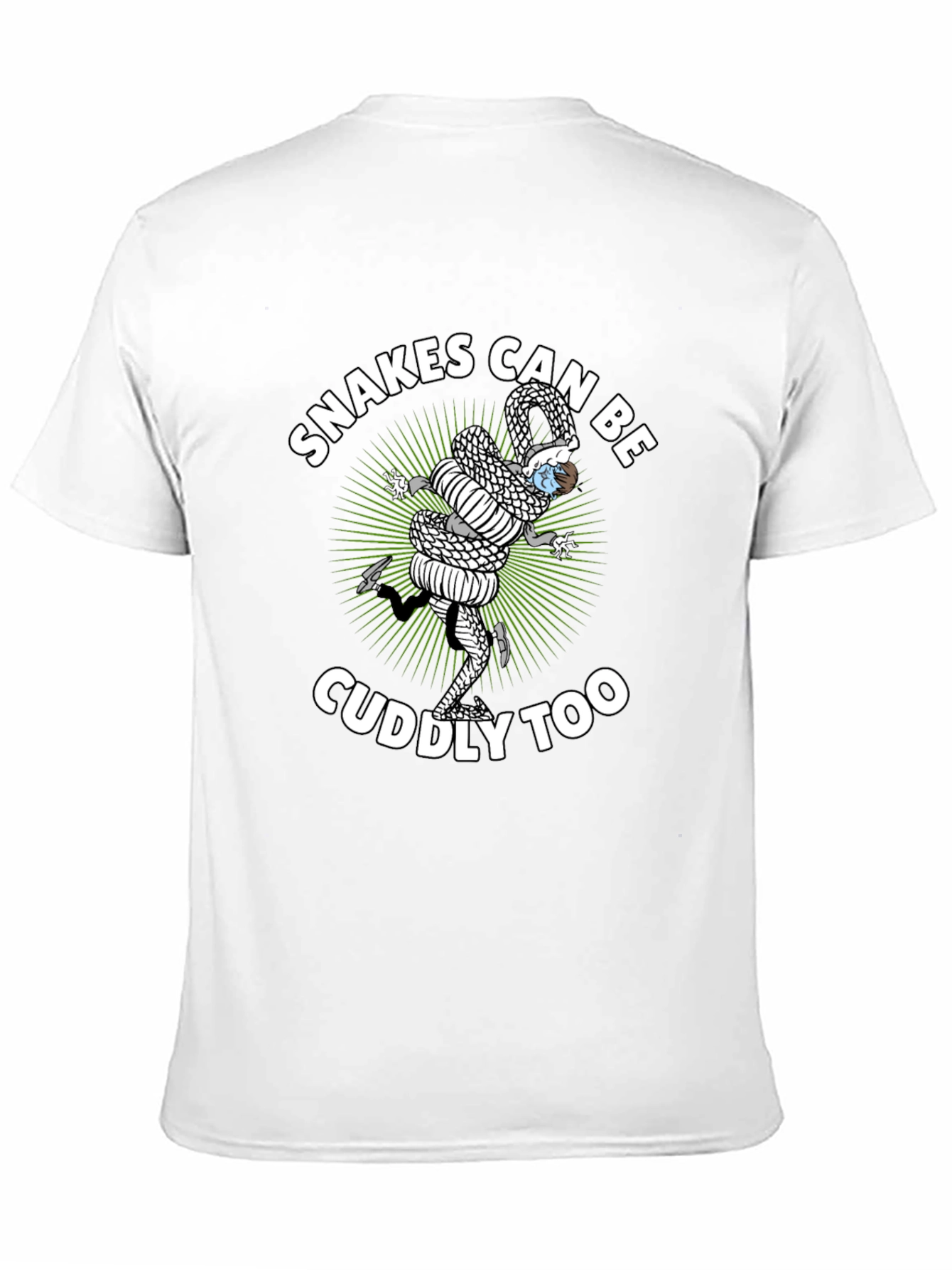 Snakes Can Be Cuddly Too Graphic Tee