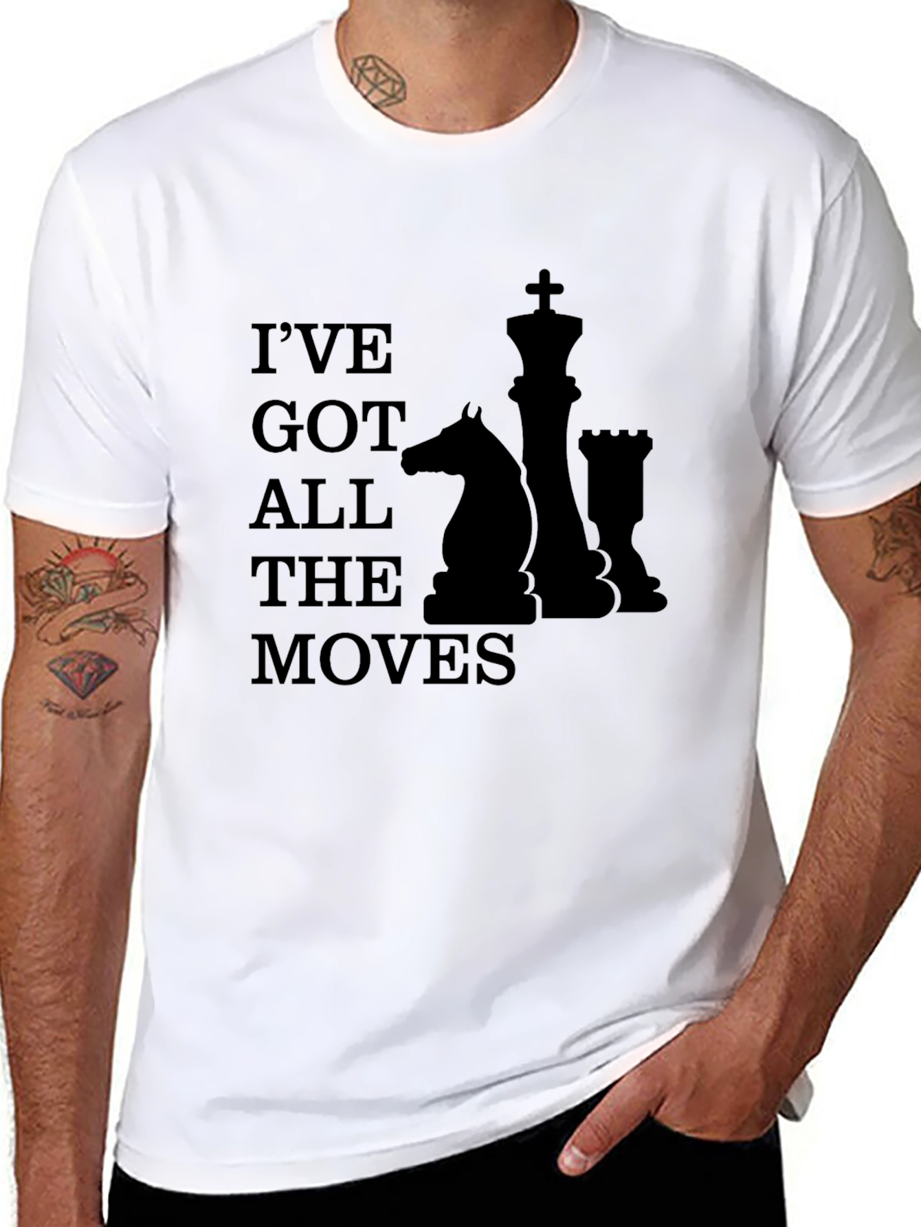 Ive Got All The Moves Chess T-Shirt