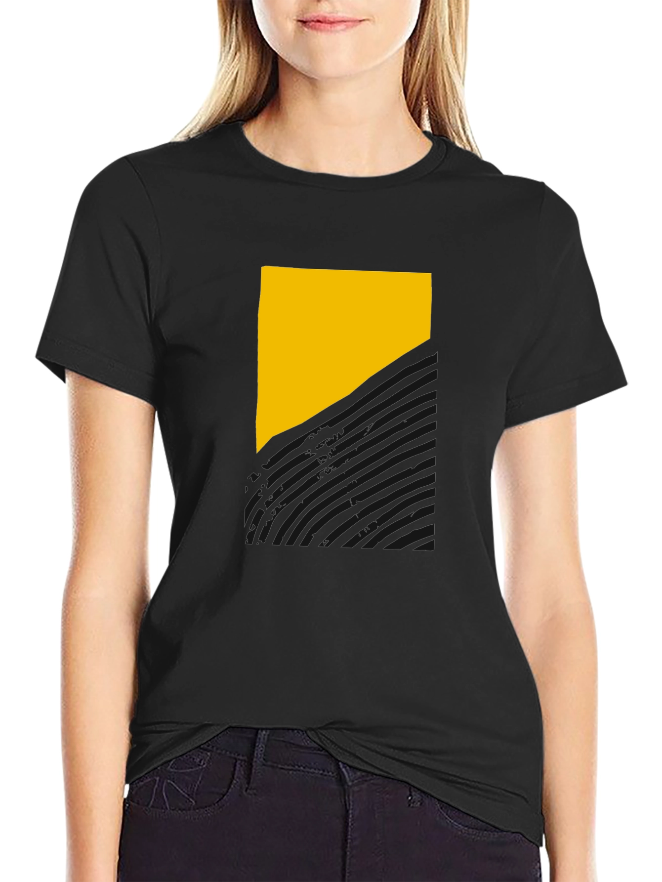 Abstract Geometric T-Shirt