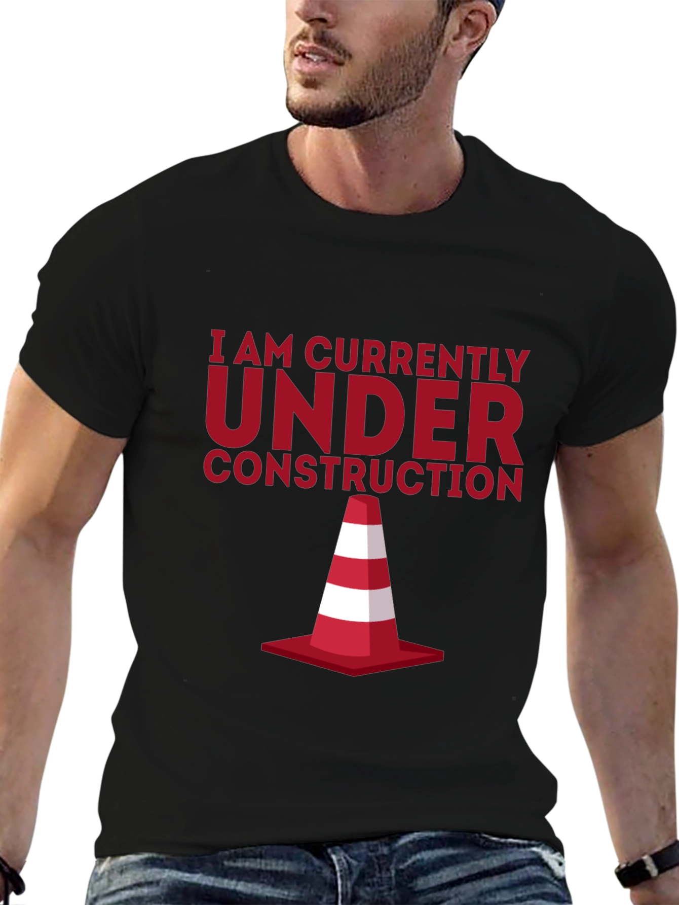 Under Construction Graphic Tee