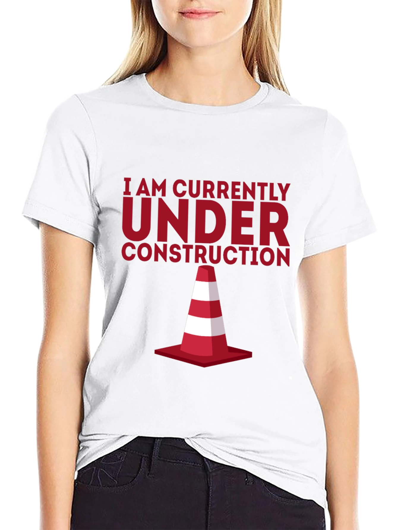 Under Construction Graphic Tee