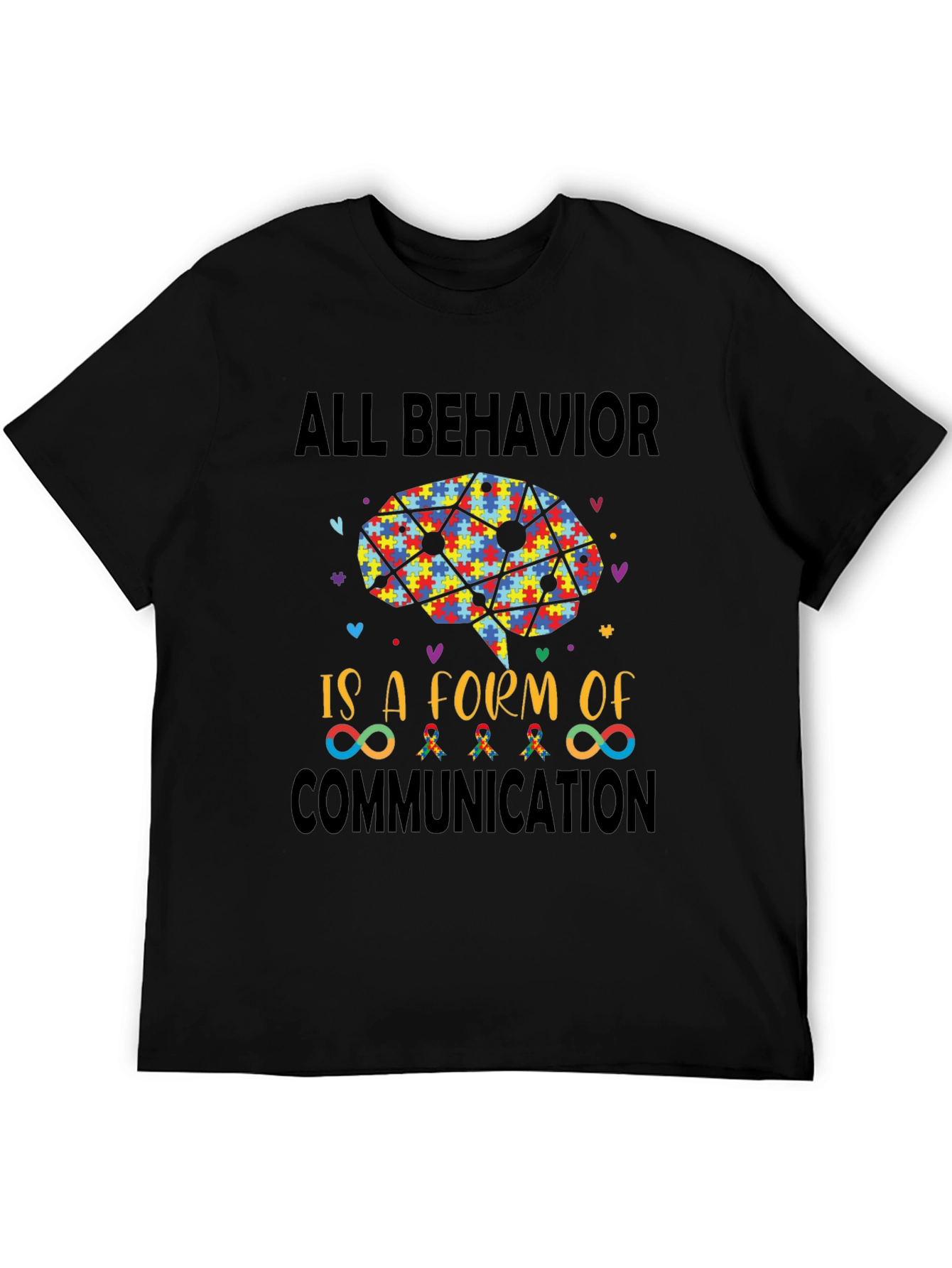 Autism Awareness T-Shirt: All Behavior is Communication