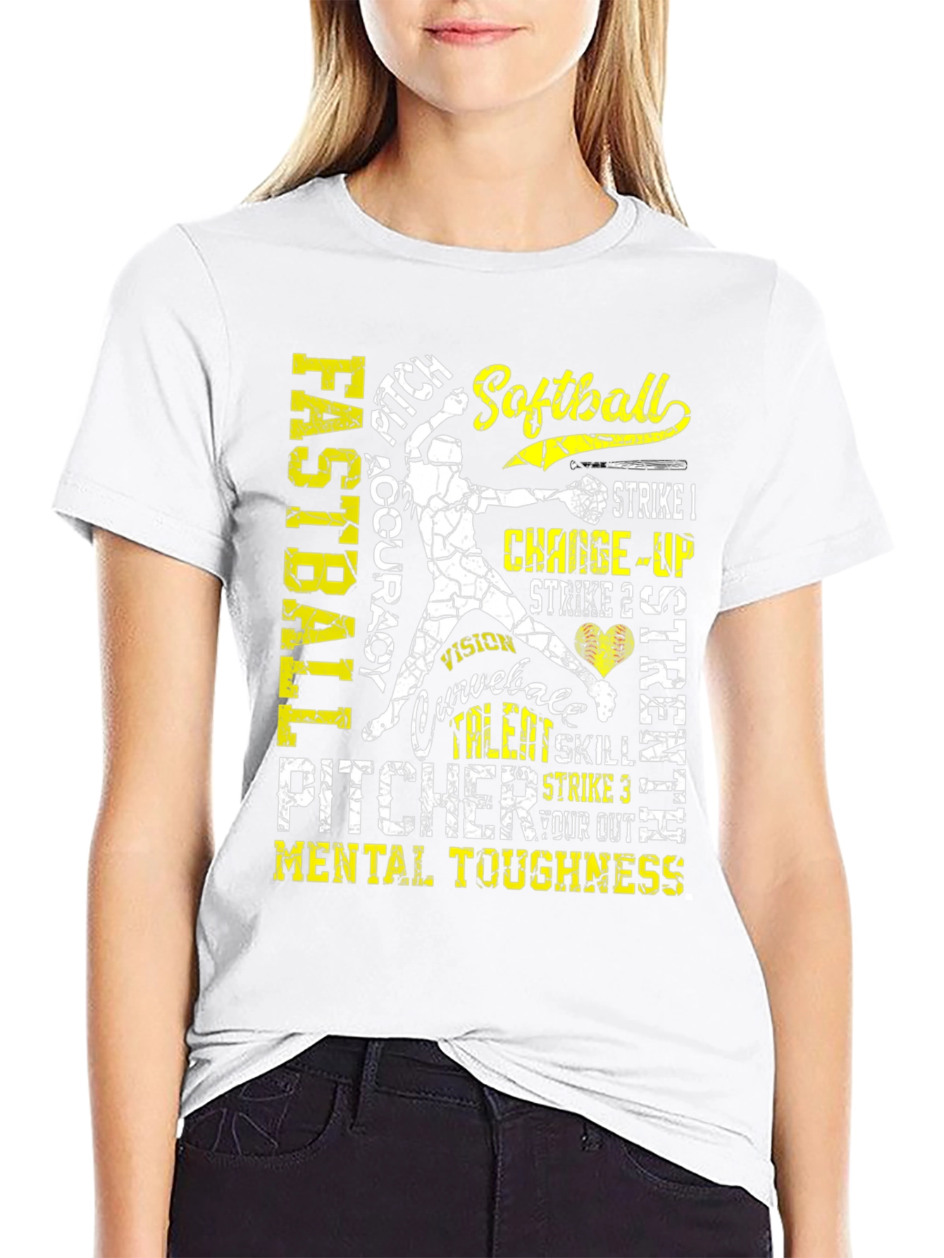 Softball Pitcher T-Shirt: Fastball Accuracy and Mental Toughness