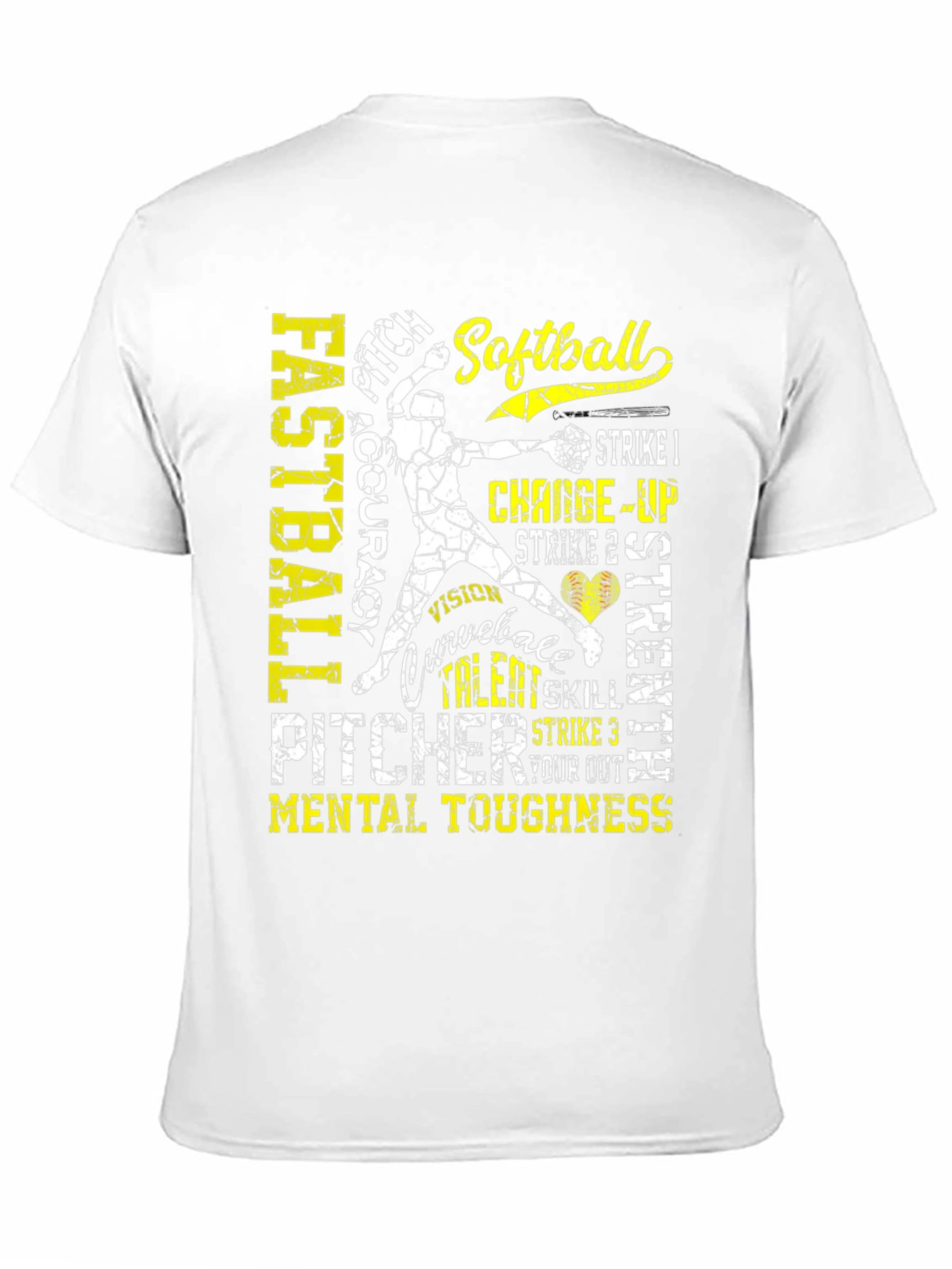 Softball Pitcher T-Shirt: Fastball Accuracy and Mental Toughness