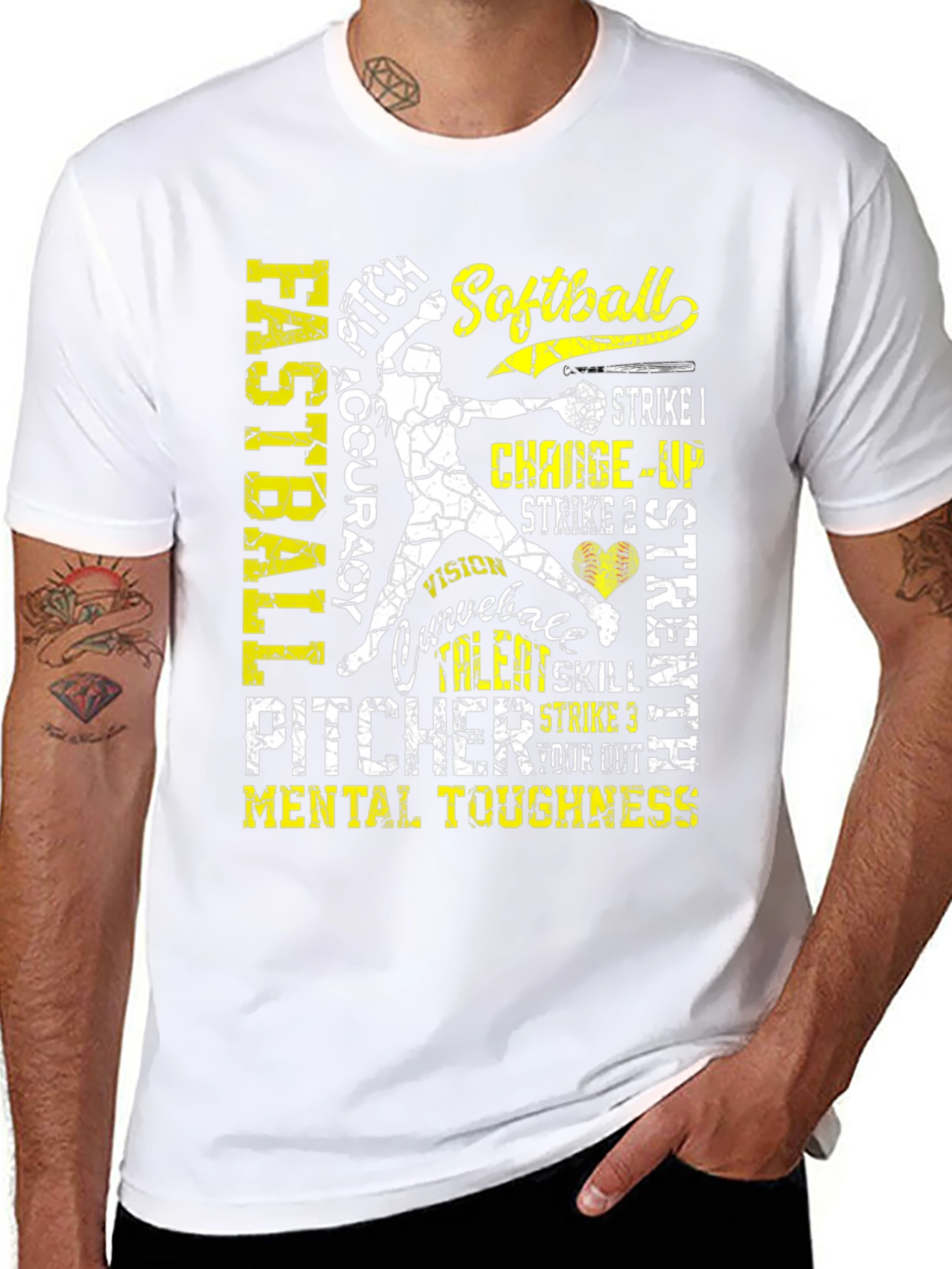 Softball Pitcher T-Shirt: Fastball Accuracy and Mental Toughness