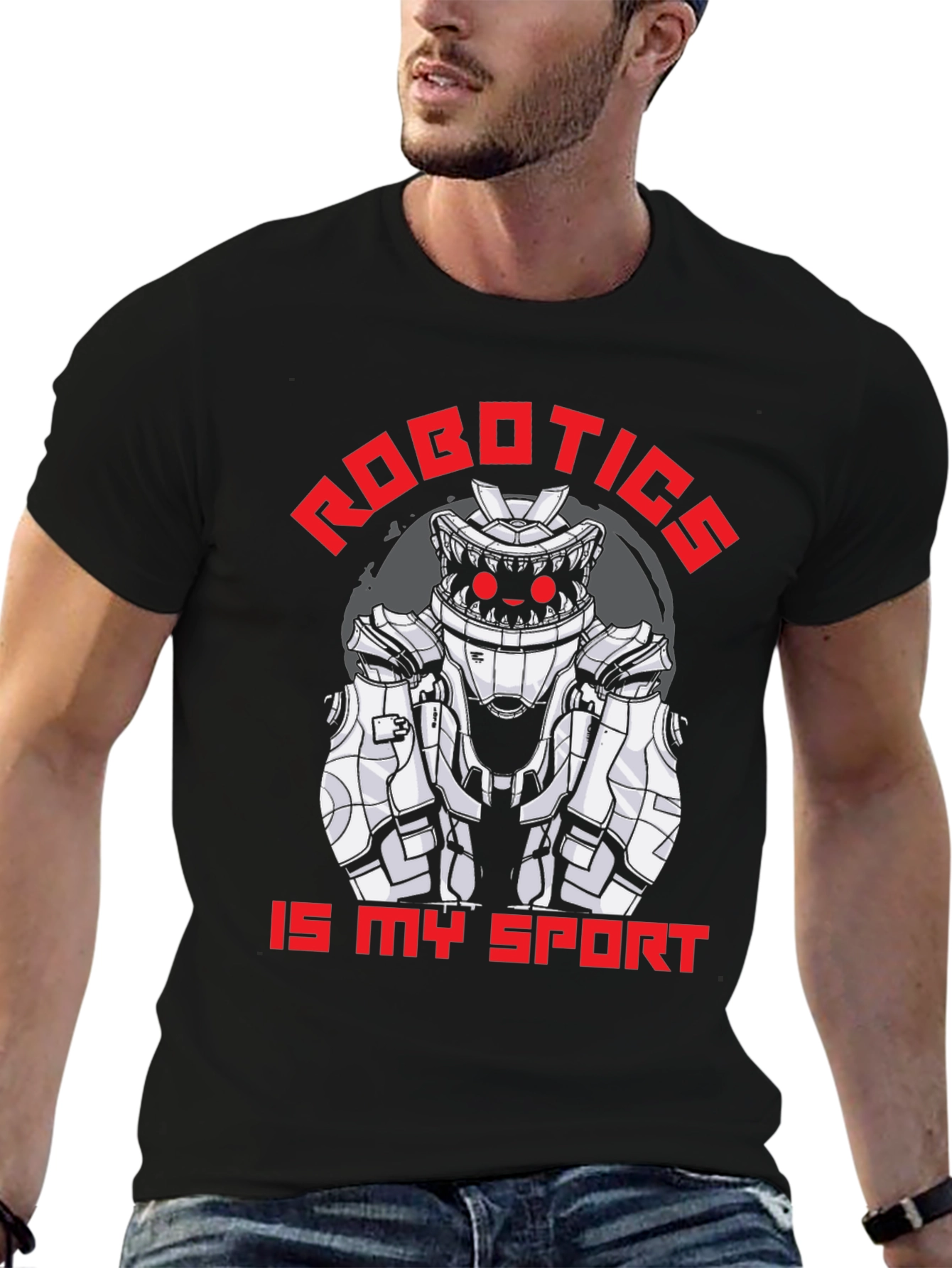 Robotics is My Sport Graphic Tee