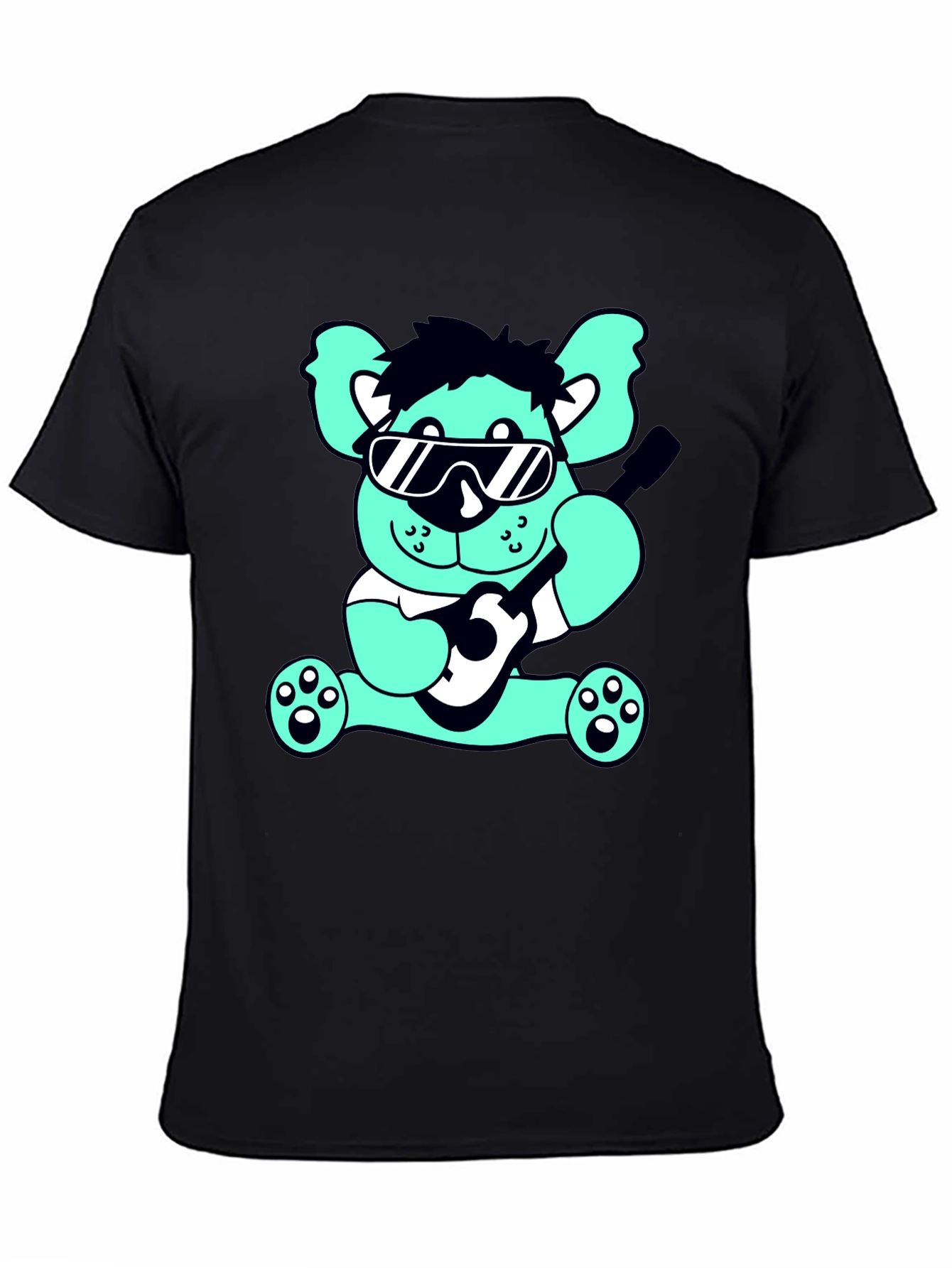 Cool Bear Guitar T-Shirt
