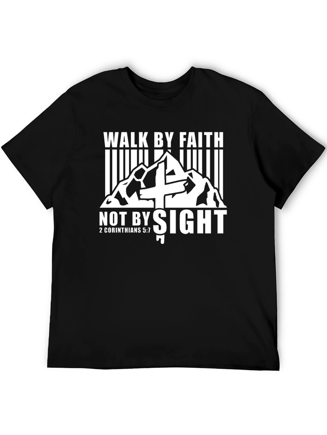 Walk By Faith T-Shirt - Christian Apparel