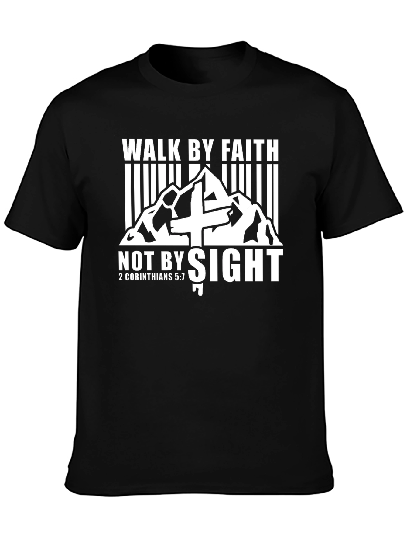 Walk By Faith T-Shirt - Christian Apparel