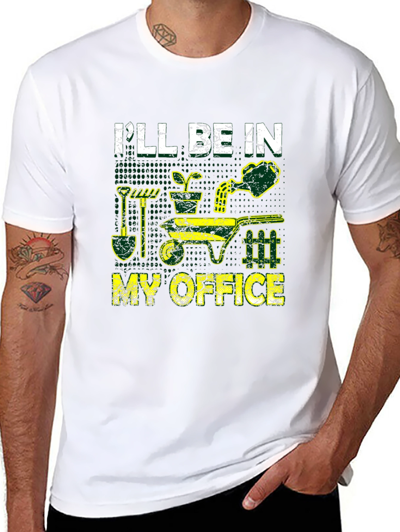 Gardening Office Graphic T-Shirt