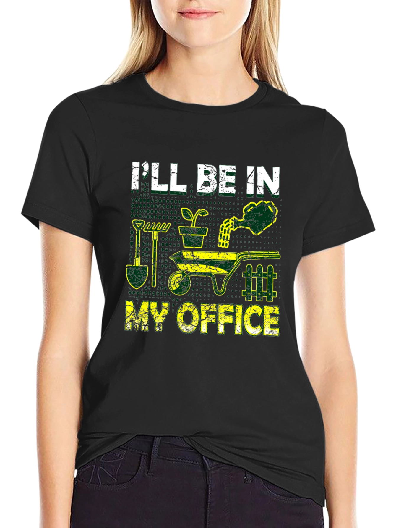 Gardening Office Graphic T-Shirt