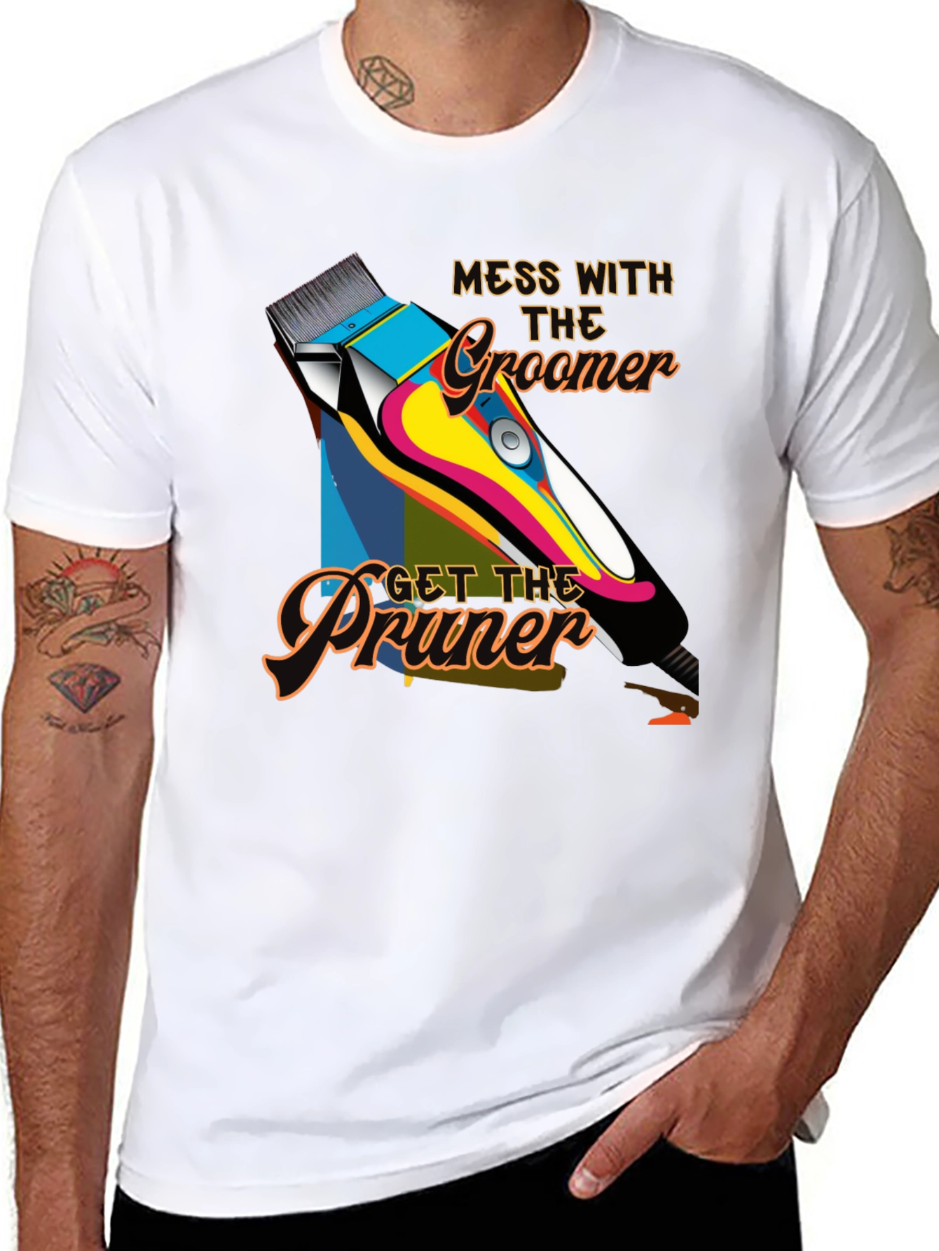 Mess with The Groomer T-Shirt