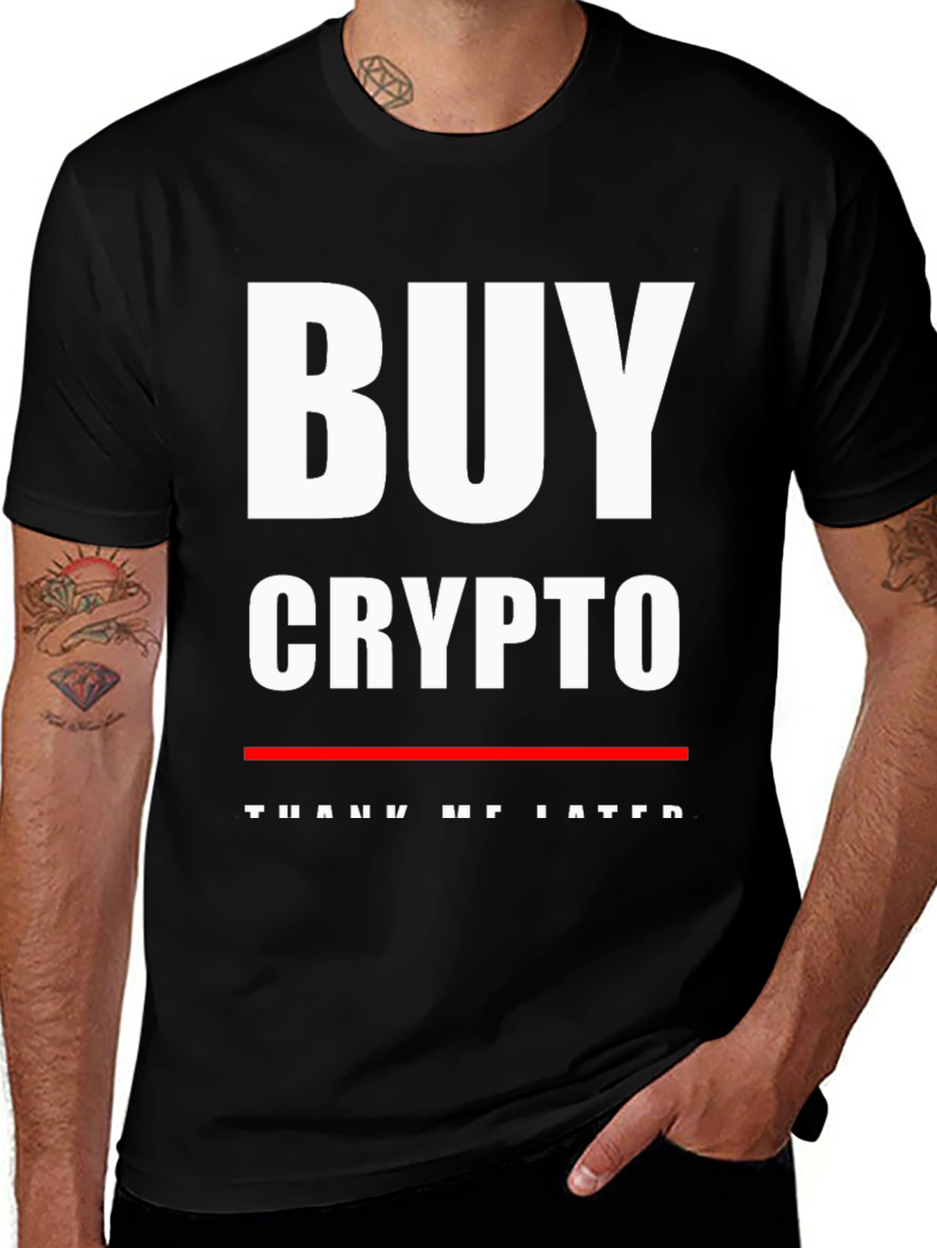 Buy Crypto T-Shirt - Bold Investor Style