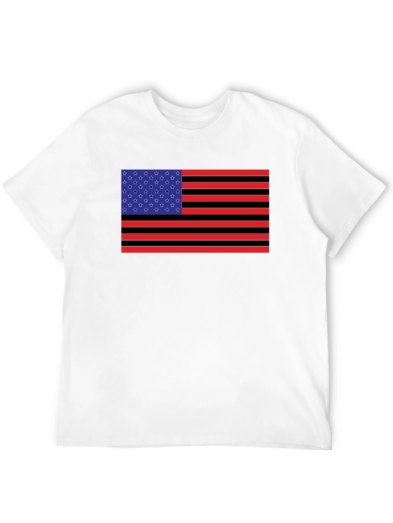 American Flag Graphic Tee - Patriotic Style