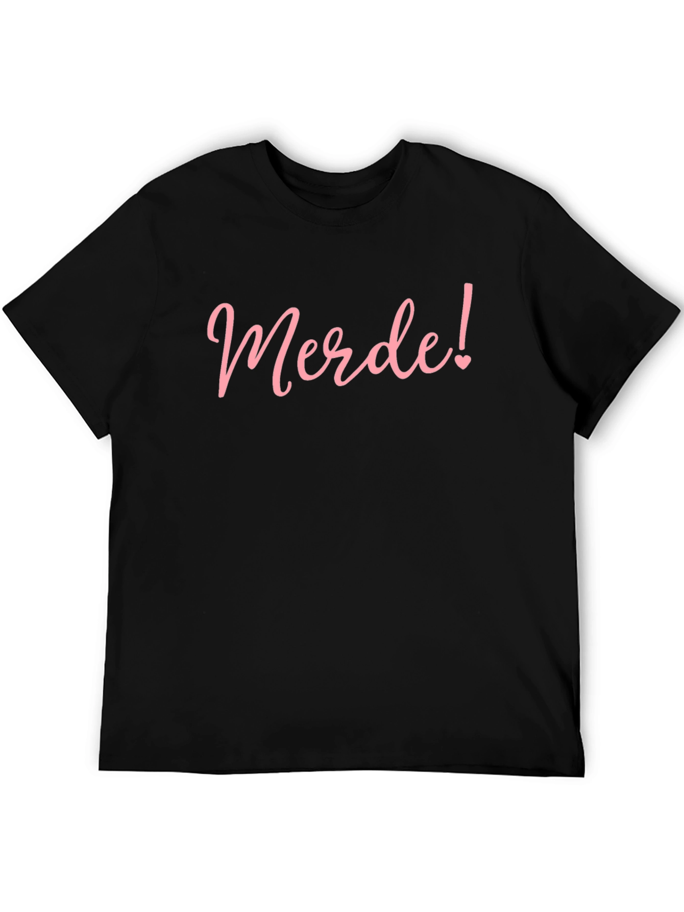 Merde! Graphic Tee - French Curse Word T-Shirt