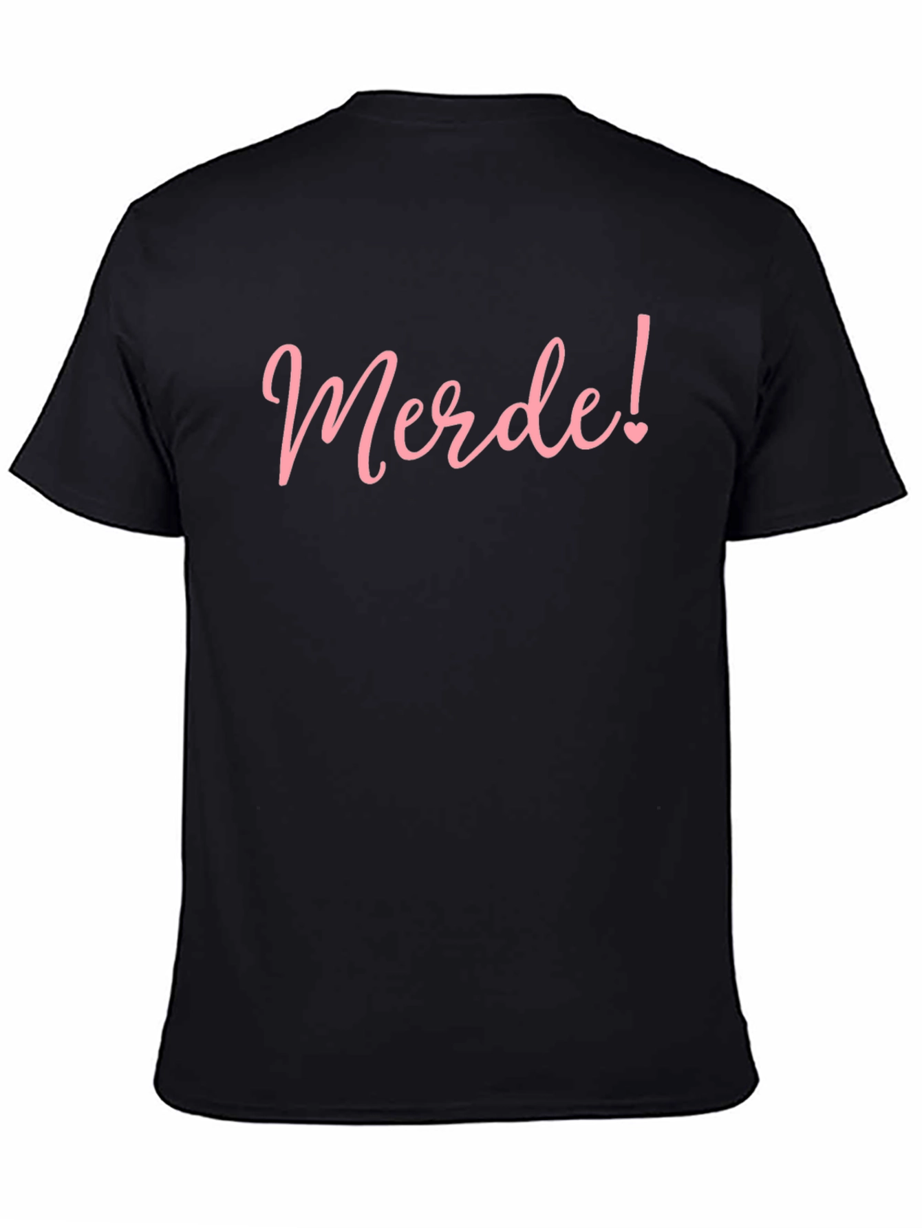 Merde! Graphic Tee - French Curse Word T-Shirt