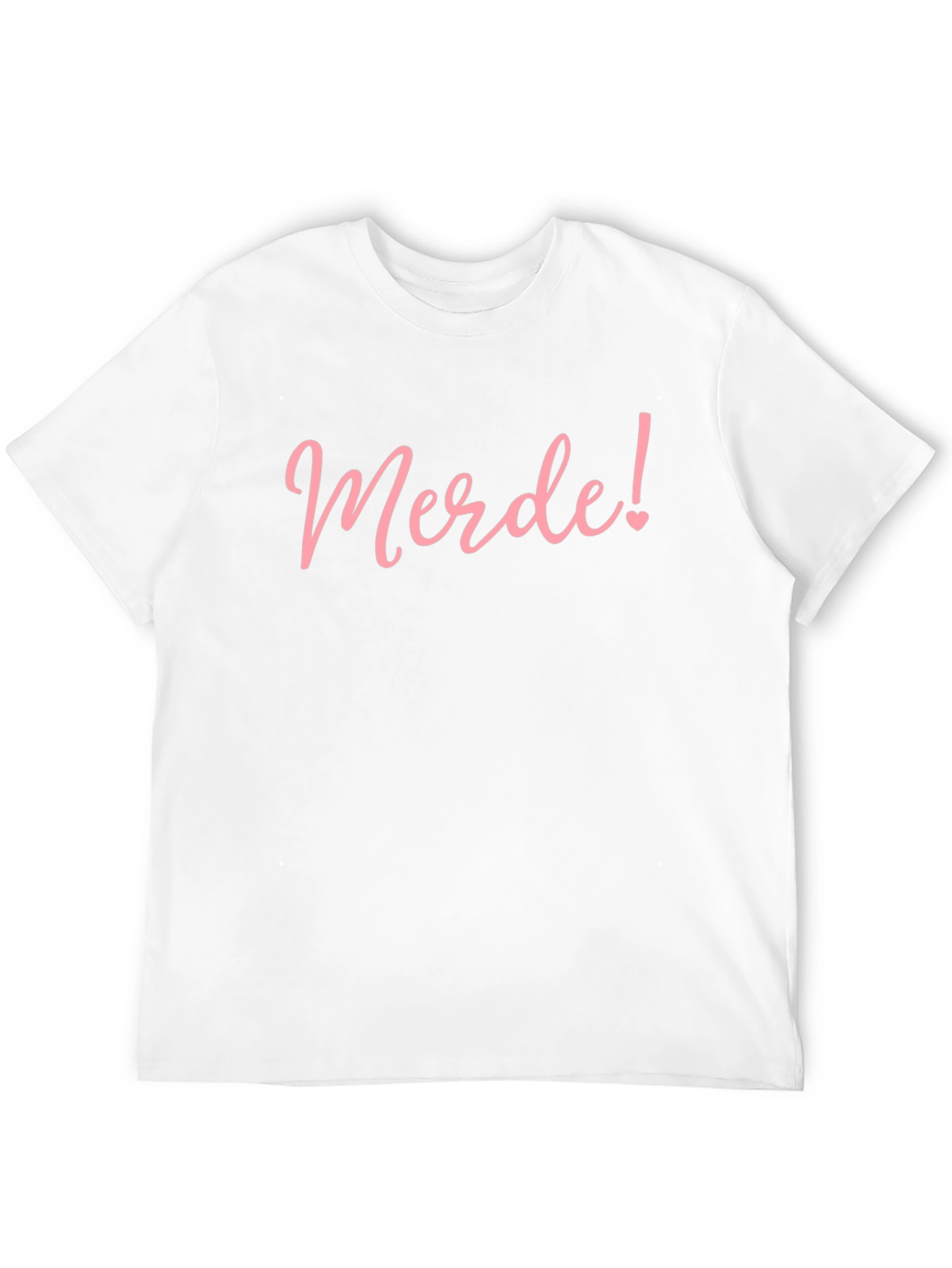 Merde! Graphic Tee - French Curse Word T-Shirt