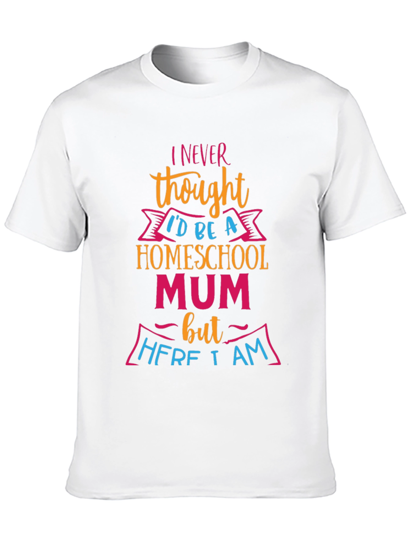 Homeschool Mum Graphic T-Shirt - Funny Mom Tee