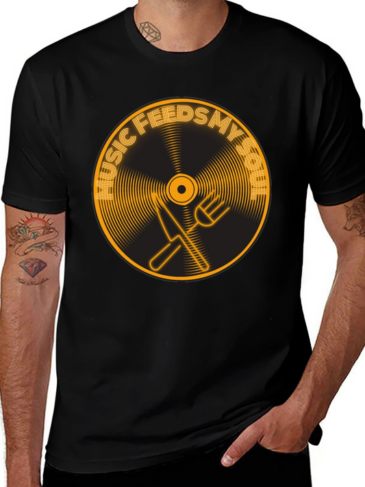 Music Feeds My Soul Graphic Tee
