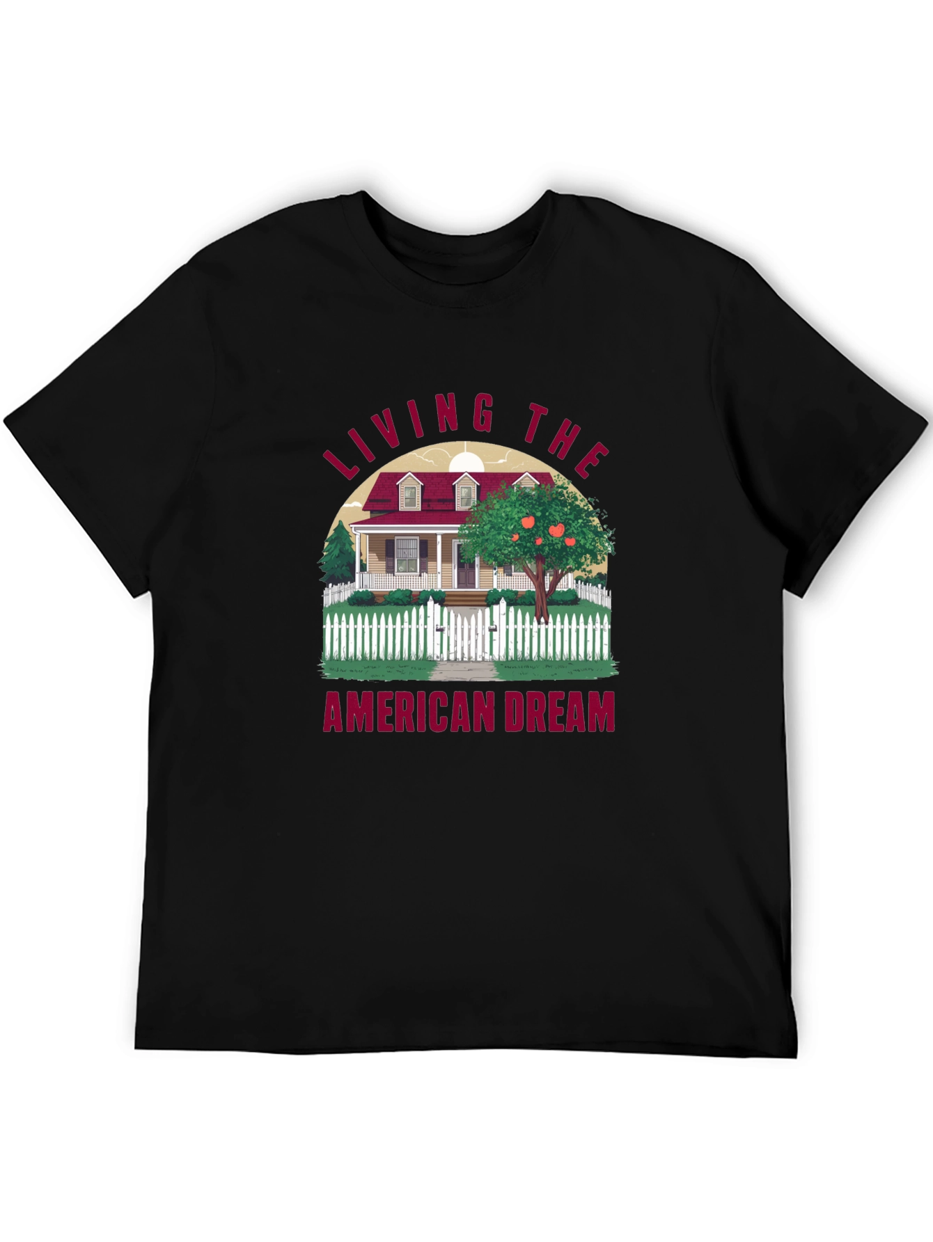 Living the American Dream Graphic T-Shirt