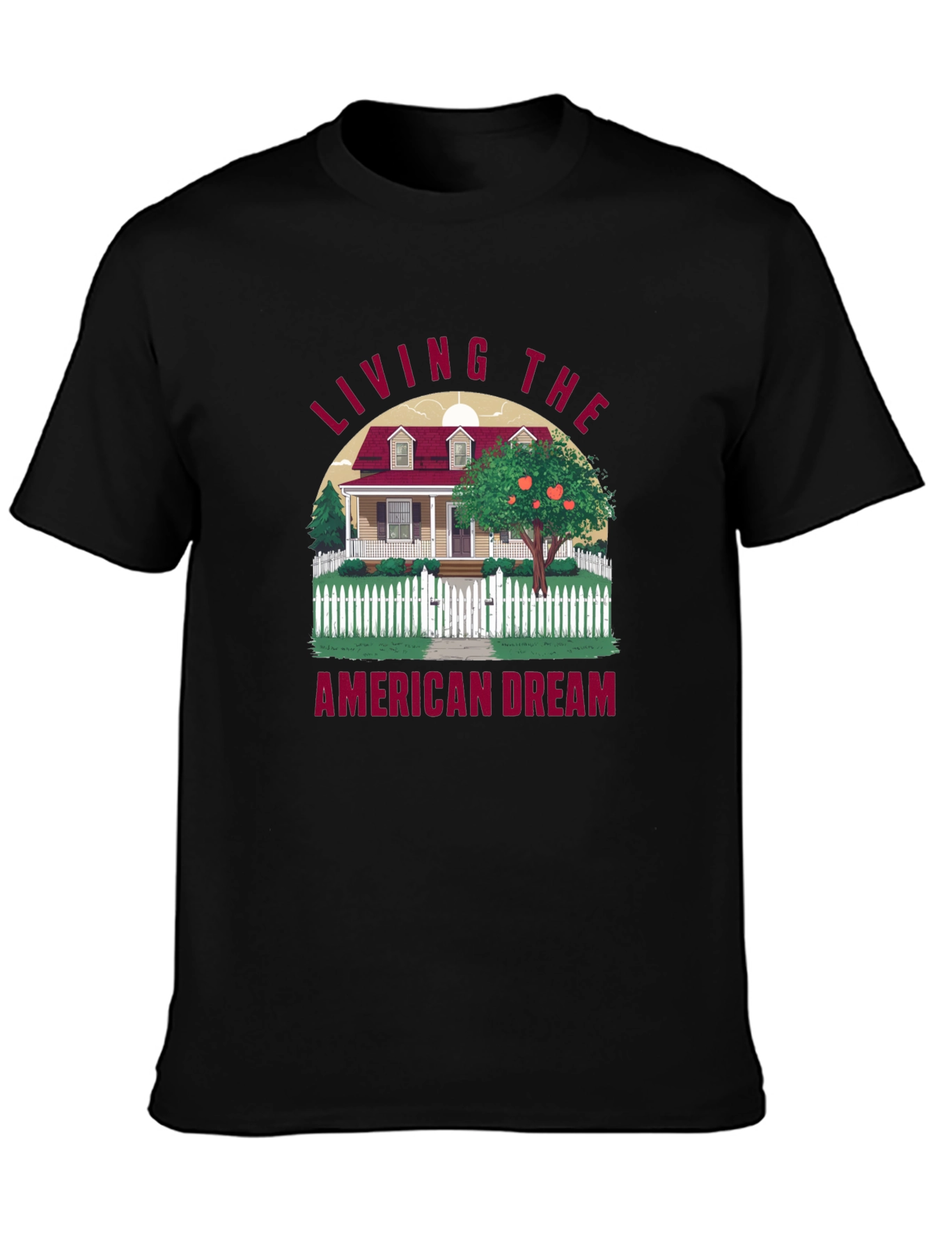 Living the American Dream Graphic T-Shirt