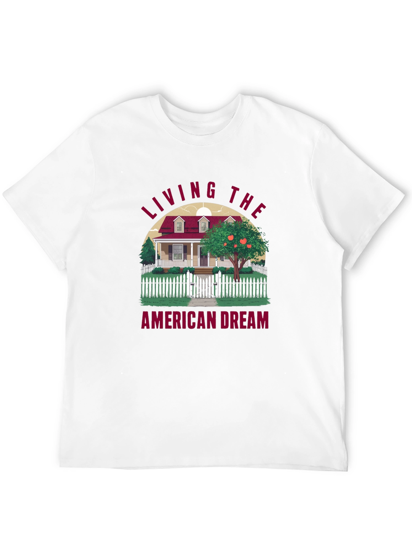 Living the American Dream Graphic T-Shirt