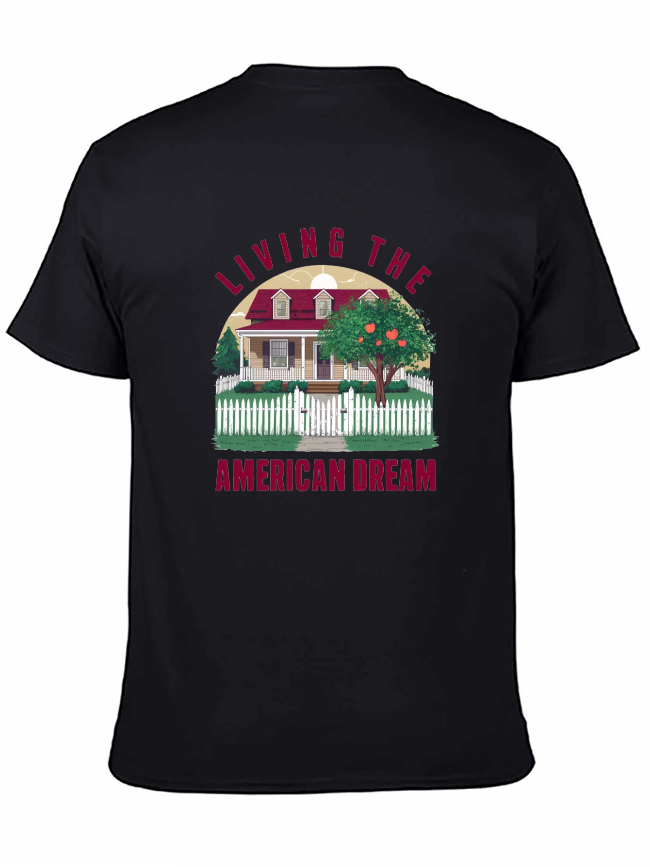 Living the American Dream Graphic T-Shirt