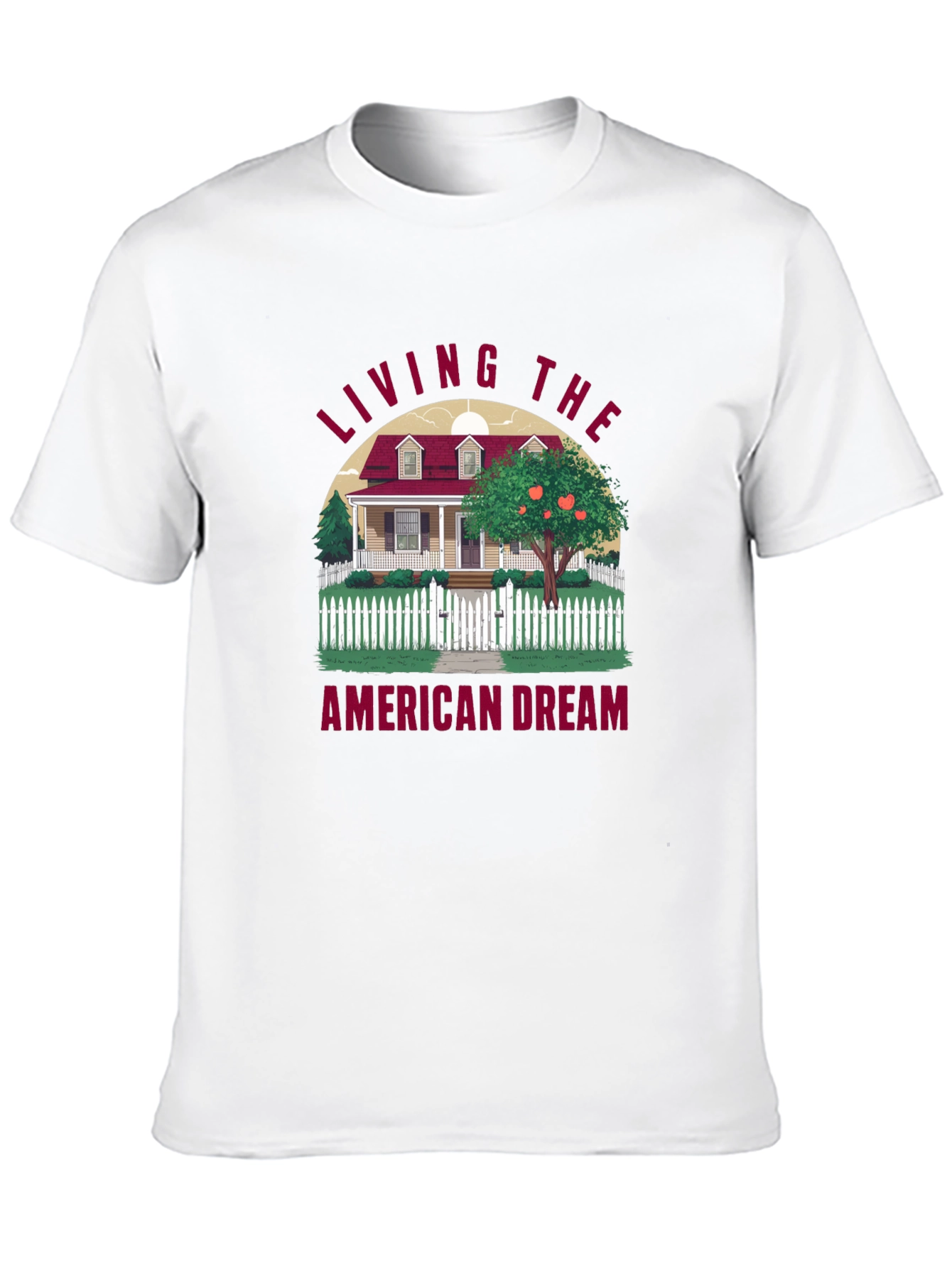 Living the American Dream Graphic T-Shirt
