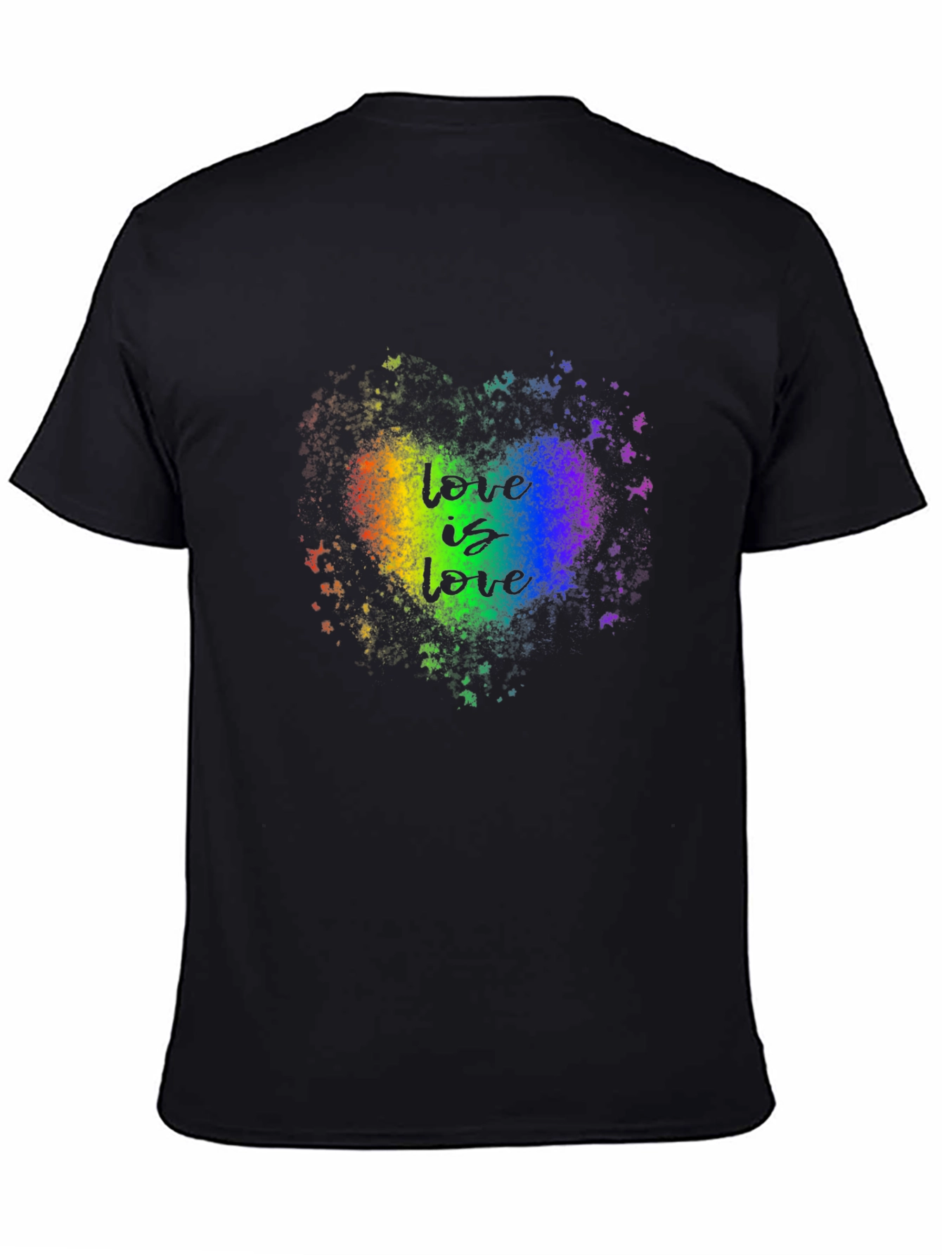 Love Is Love Rainbow Heart T-Shirt