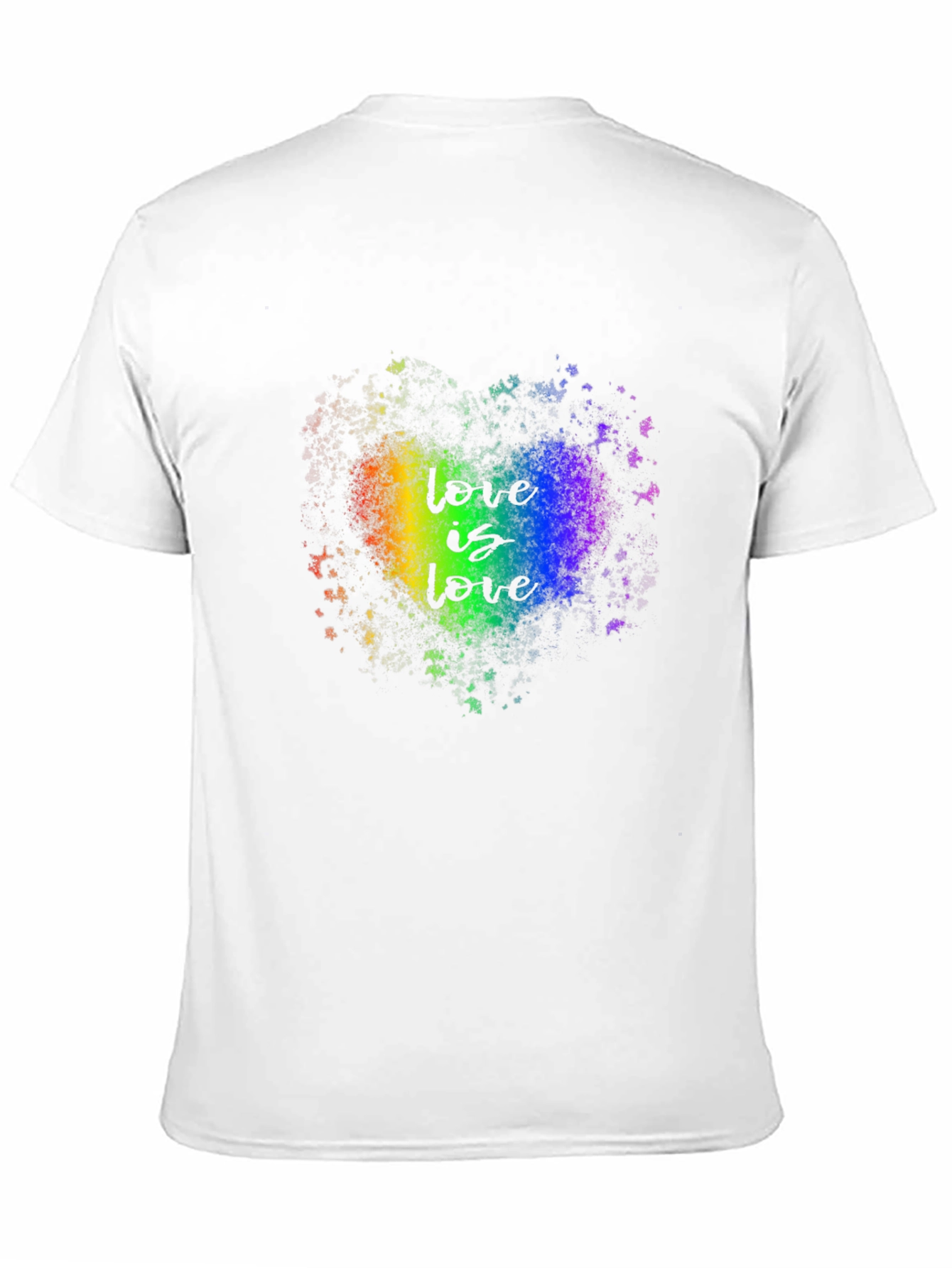 Love Is Love Rainbow Heart T-Shirt