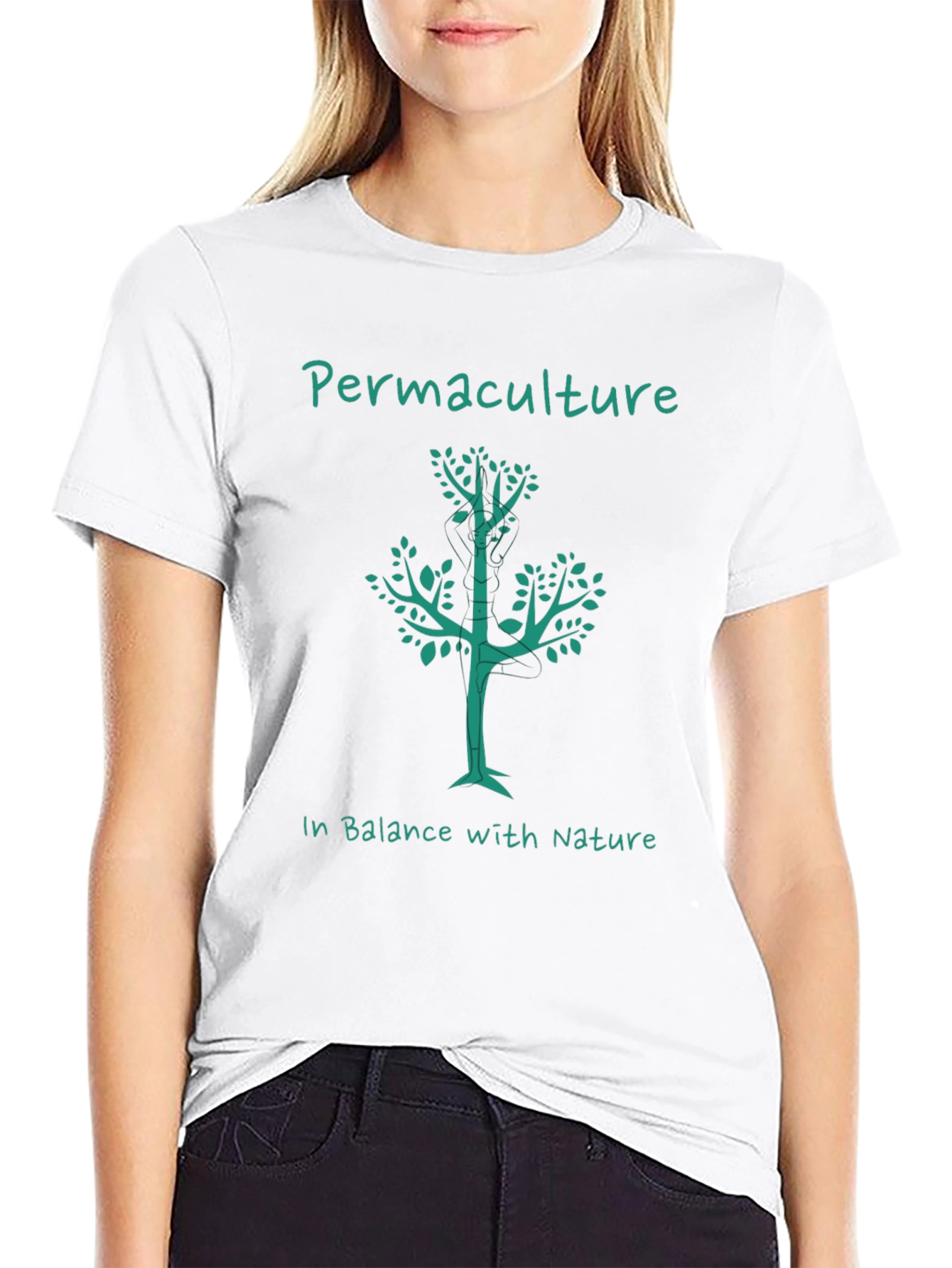 Permaculture T-Shirt: In Balance with Nature