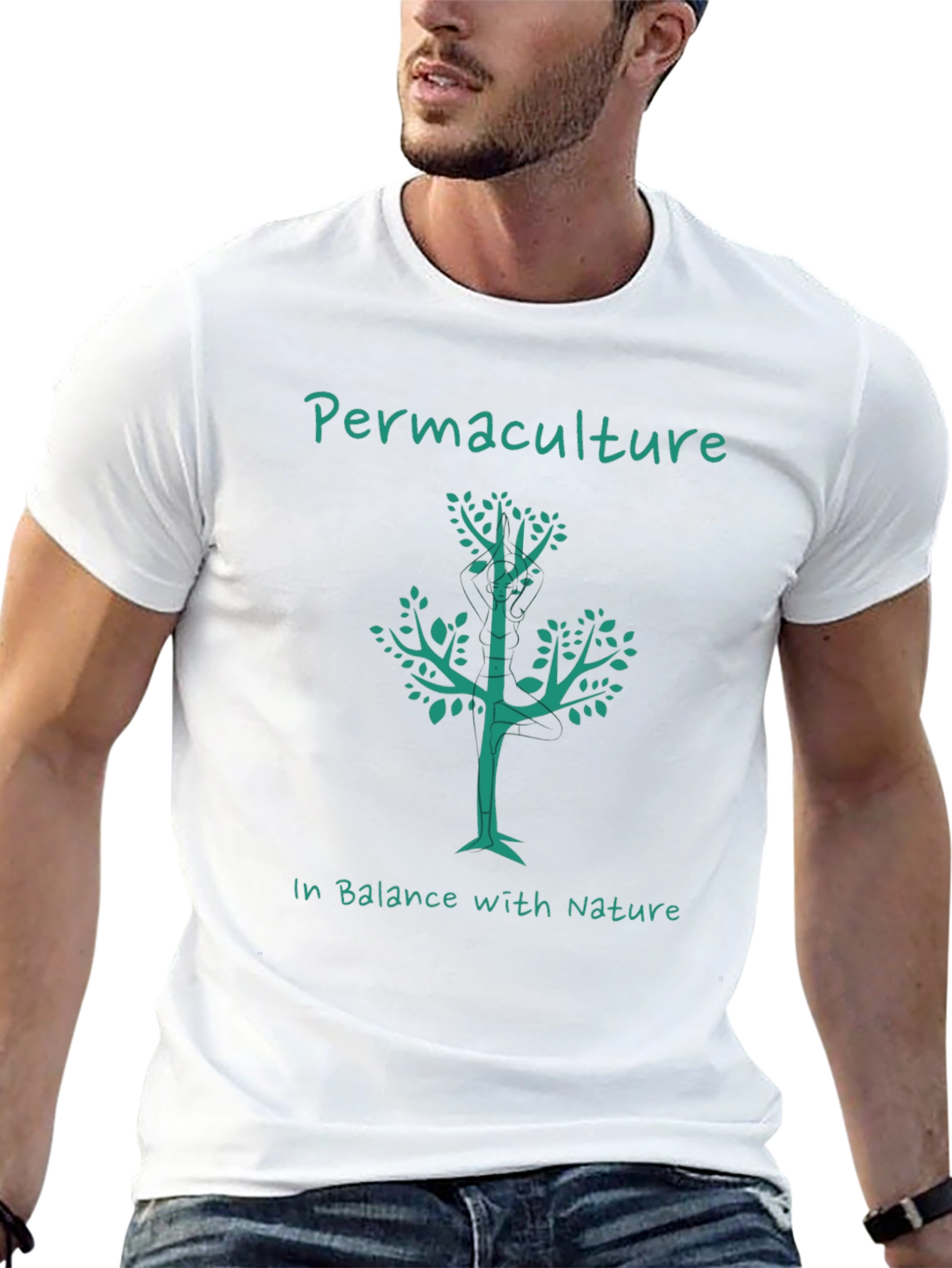 Permaculture T-Shirt: In Balance with Nature